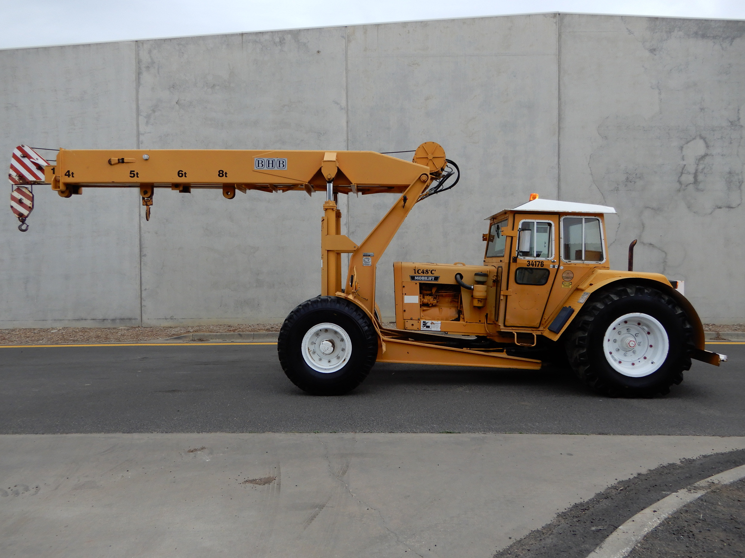 1979 CHAMBERLAIN TC48C CRANE MOBILE/TRACTOR CRANE