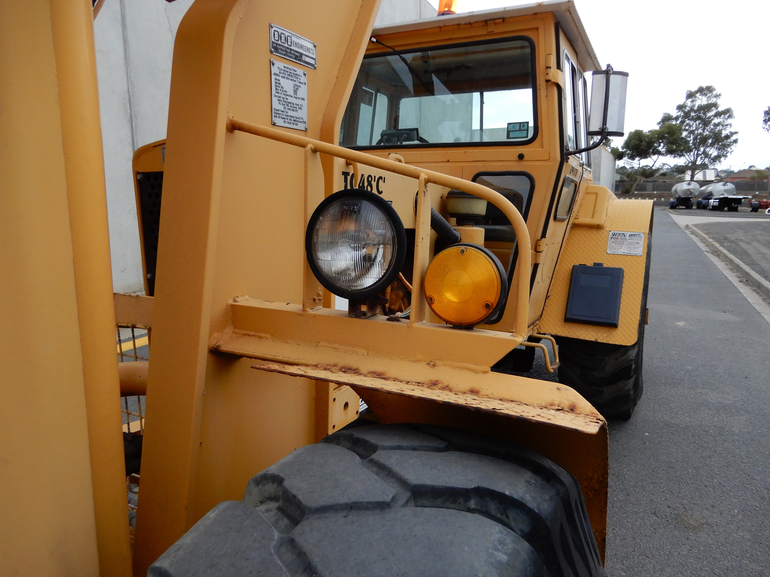 1979 CHAMBERLAIN TC48C CRANE MOBILE/TRACTOR CRANE