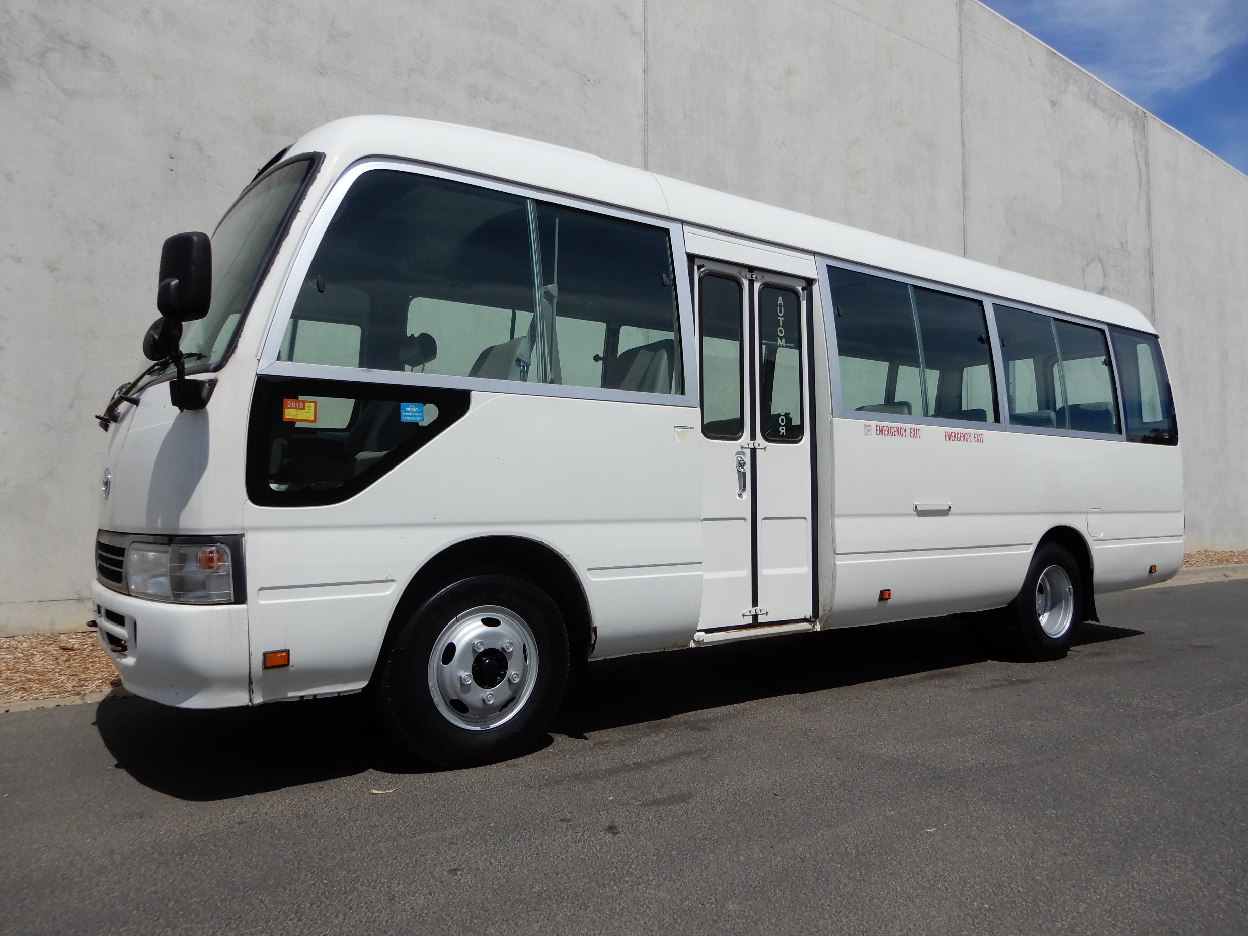 2002 TOYOTA COASTER BUS MANUAL MINI BUS
