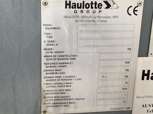 2010 MANITOU 200ATJ BOOM LIFT