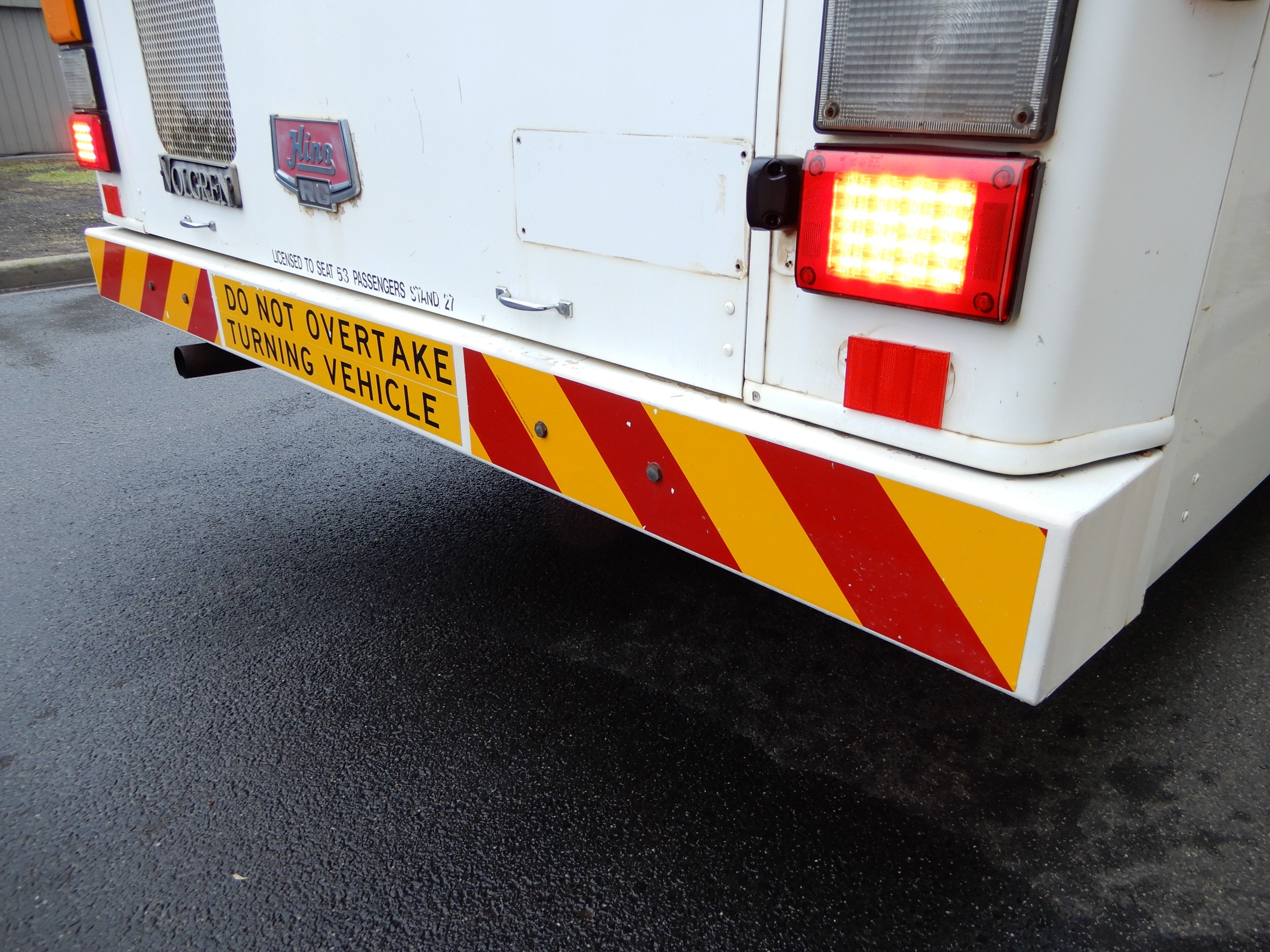 1990 HINO VOLGREN MANUAL BUS