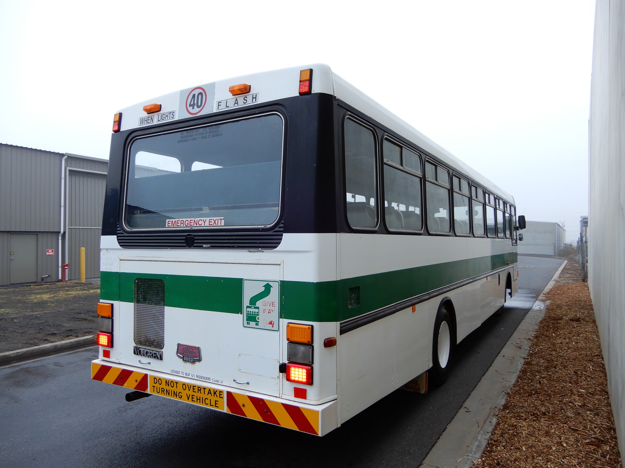 1990 HINO VOLGREN MANUAL BUS