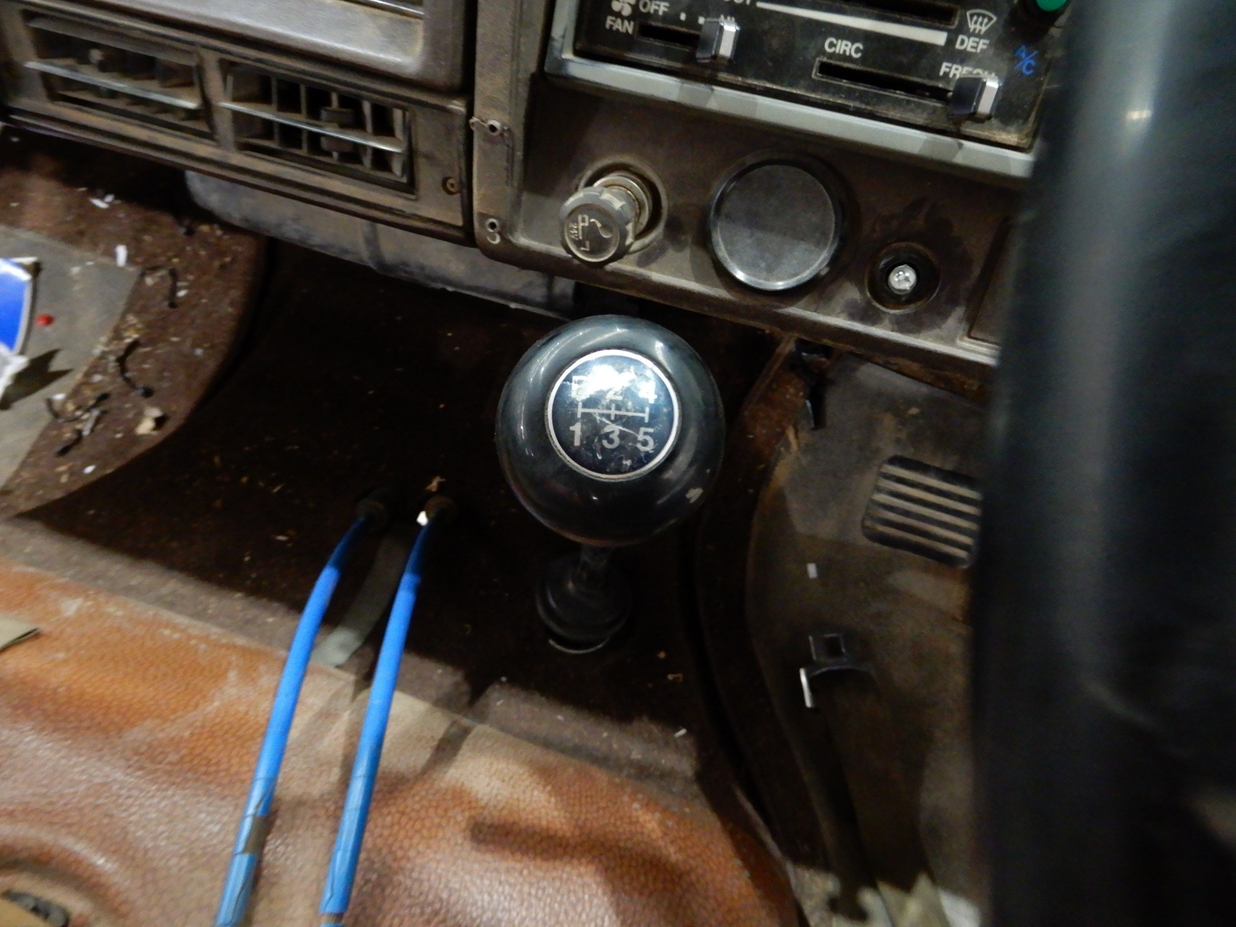1984 HINO GT 17/OSPREY/RANGER TRUCK CAB CHASSIS