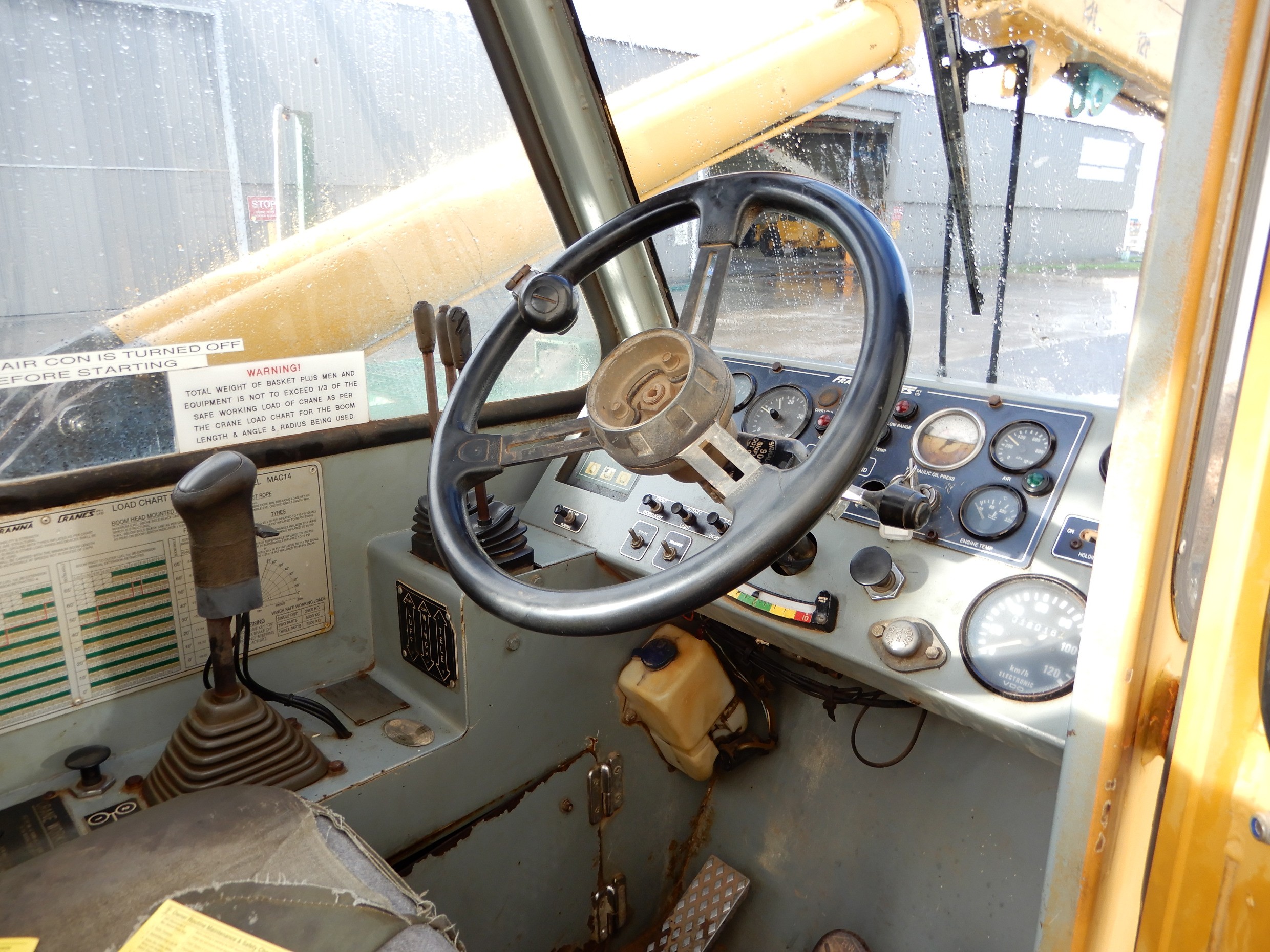 2008 FRANNA MAC 14 CRANE TRUCK