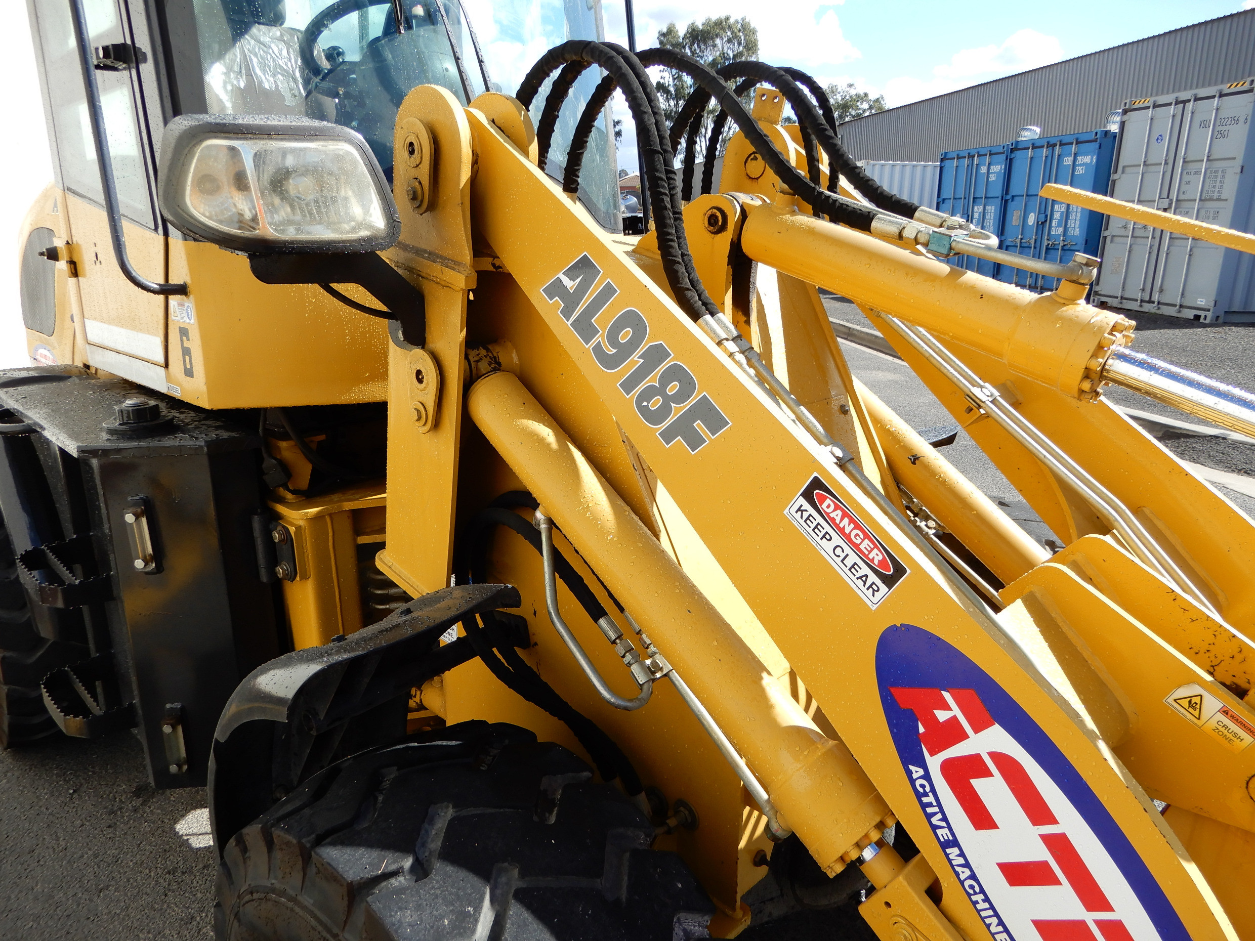 2016 ACTIVE MACHINERY AL918F LOADER LOADER/TOOL CARRIER