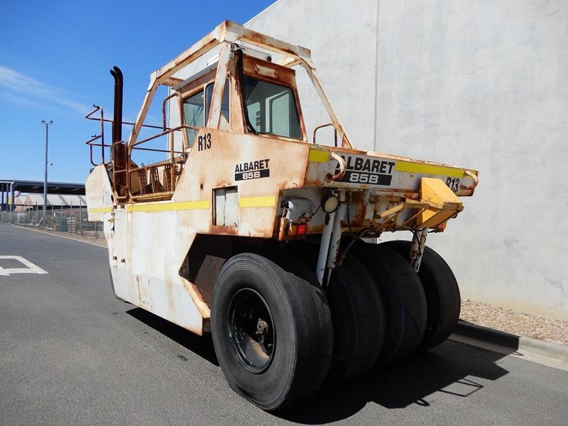 1984 ALBERT 85B ROLLER/COMPACTING STATIC ROAD ROLLER