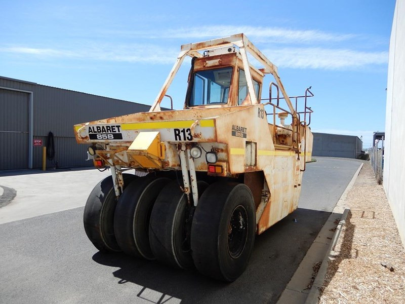 1984 ALBERT 85B ROLLER/COMPACTING STATIC ROAD ROLLER