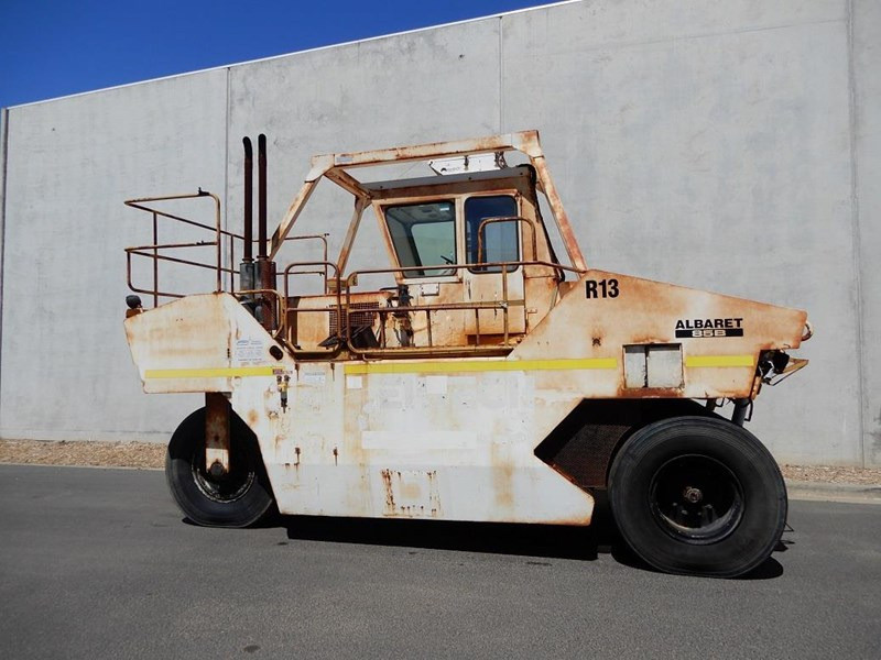 1984 ALBERT 85B ROLLER/COMPACTING STATIC ROAD ROLLER