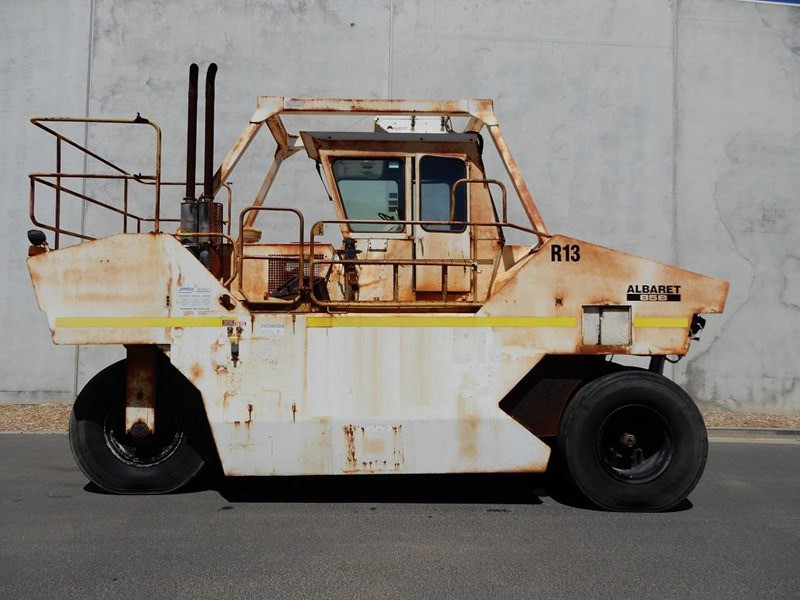 1984 ALBERT 85B ROLLER/COMPACTING STATIC ROAD ROLLER