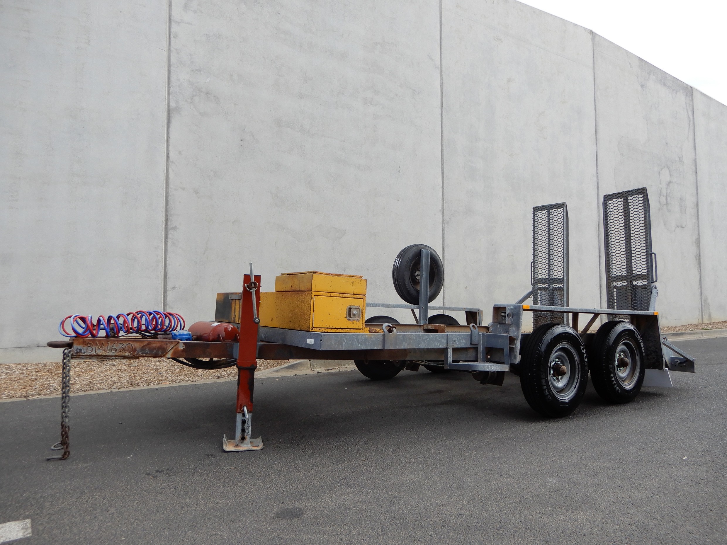 1990 BRIMARCO TAG/PLANT(WITH RAMPS) TRAILER TAG