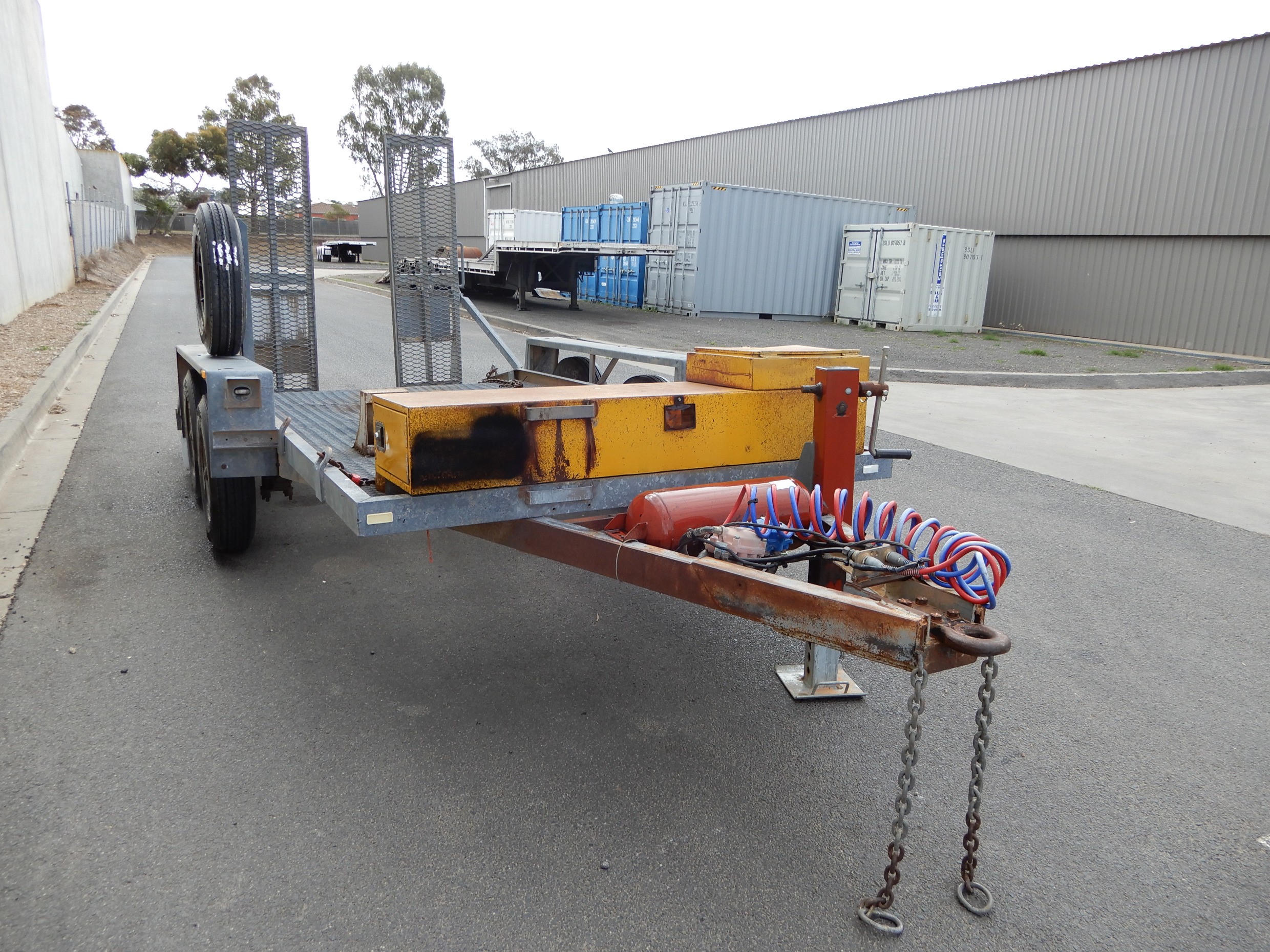 1990 BRIMARCO TAG/PLANT(WITH RAMPS) TRAILER TAG