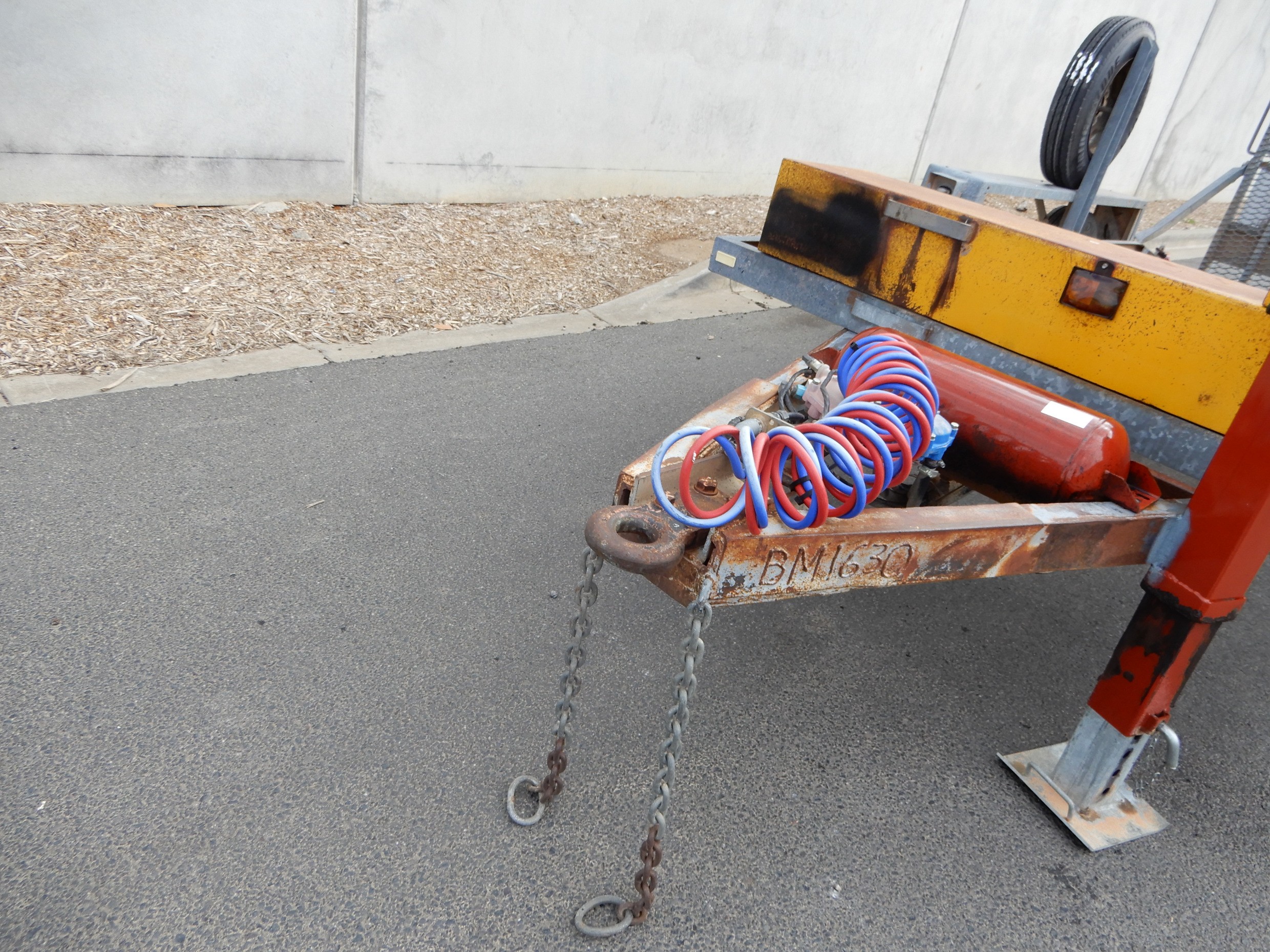 1990 BRIMARCO TAG/PLANT(WITH RAMPS) TRAILER TAG