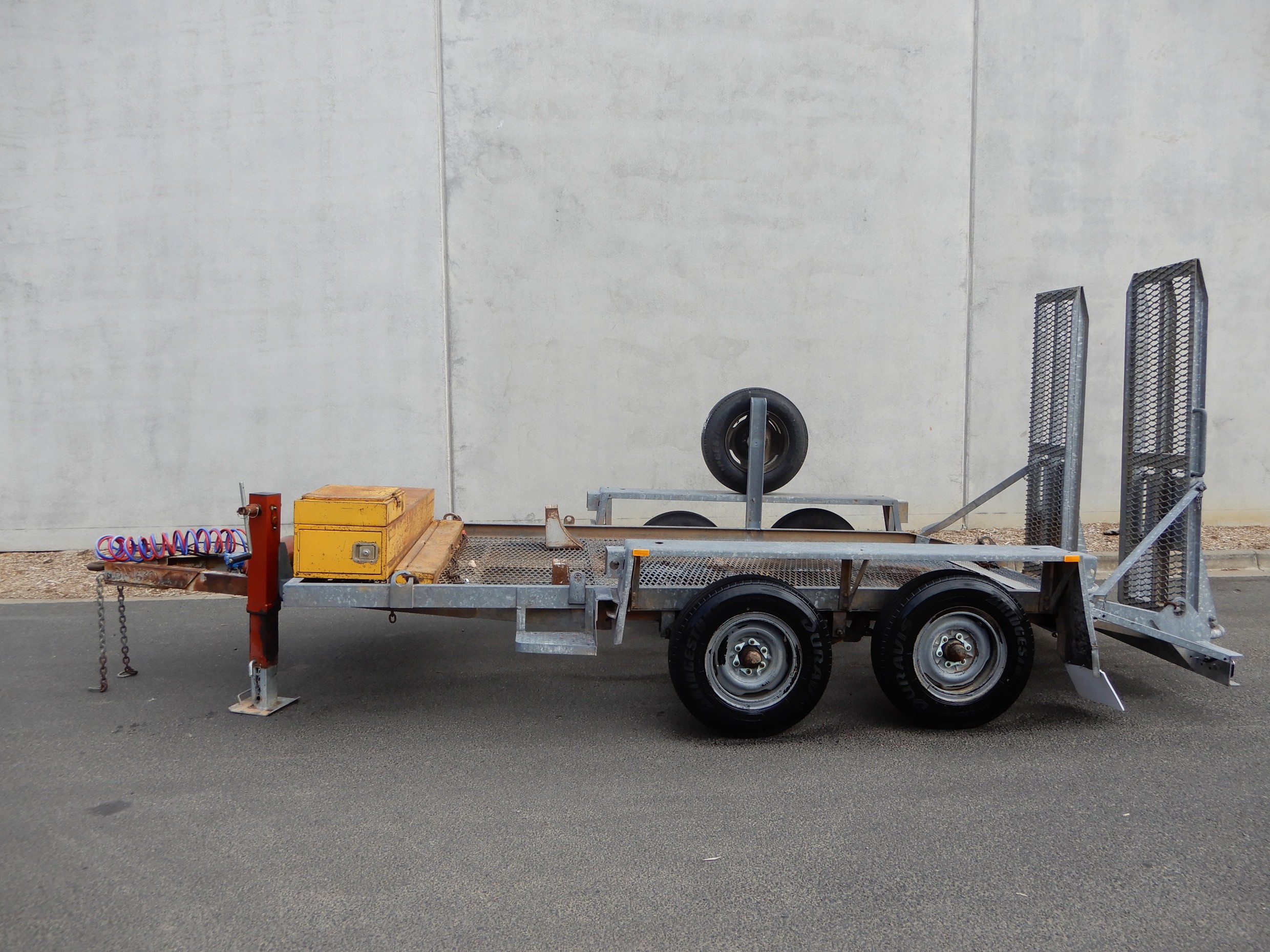 1990 BRIMARCO TAG/PLANT(WITH RAMPS) TRAILER TAG