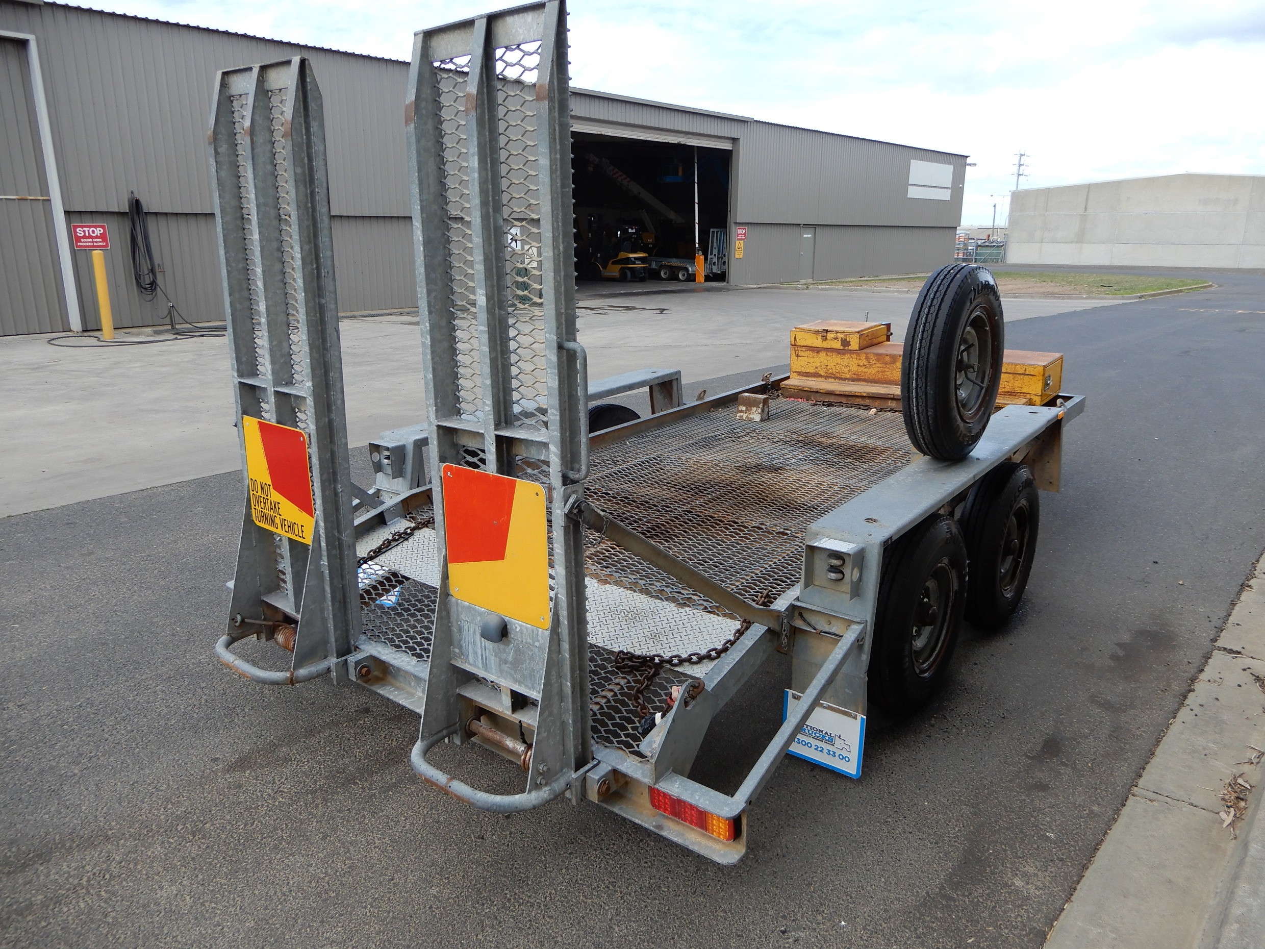 1990 BRIMARCO TAG/PLANT(WITH RAMPS) TRAILER TAG