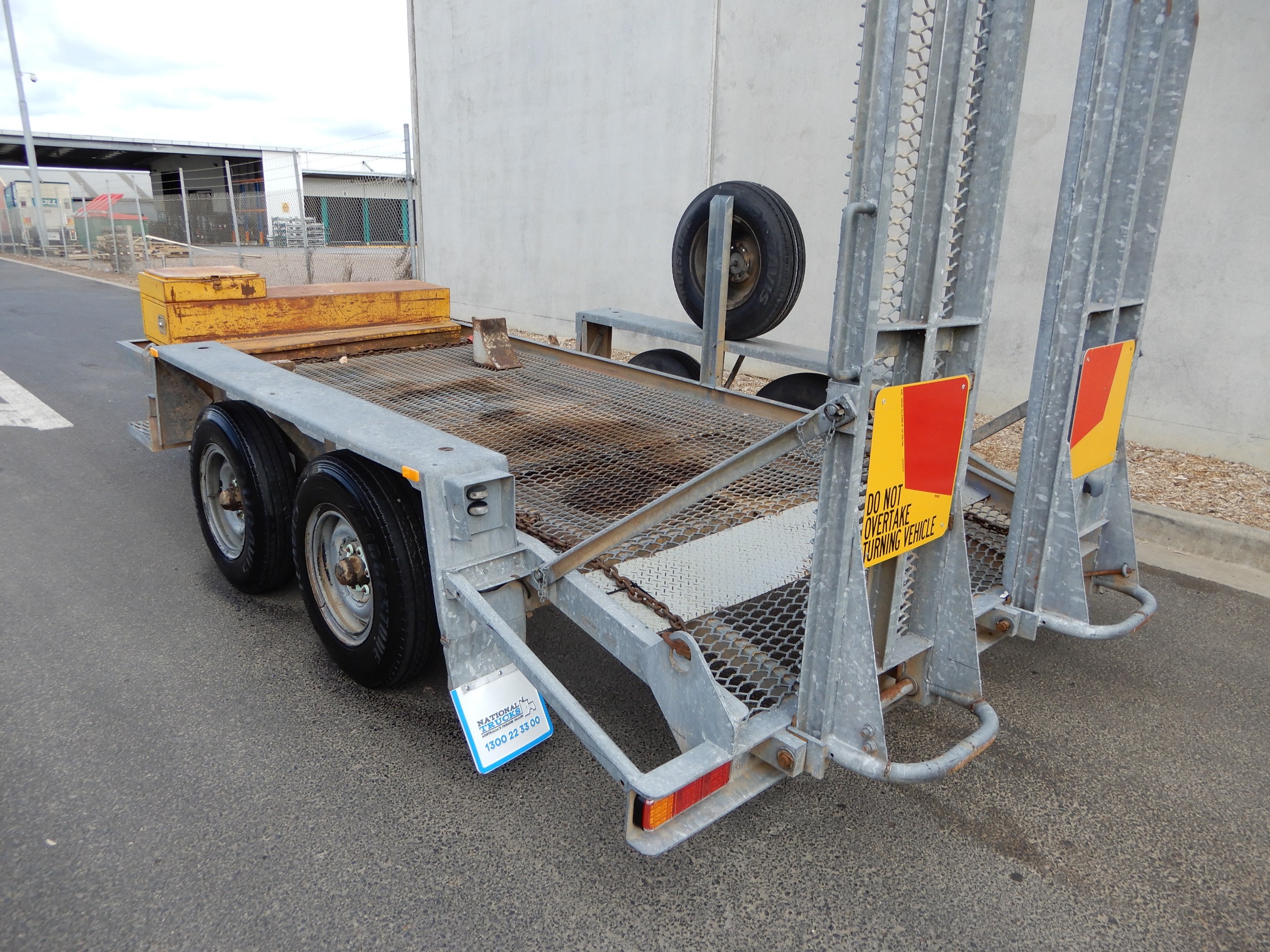 1990 BRIMARCO TAG/PLANT(WITH RAMPS) TRAILER TAG