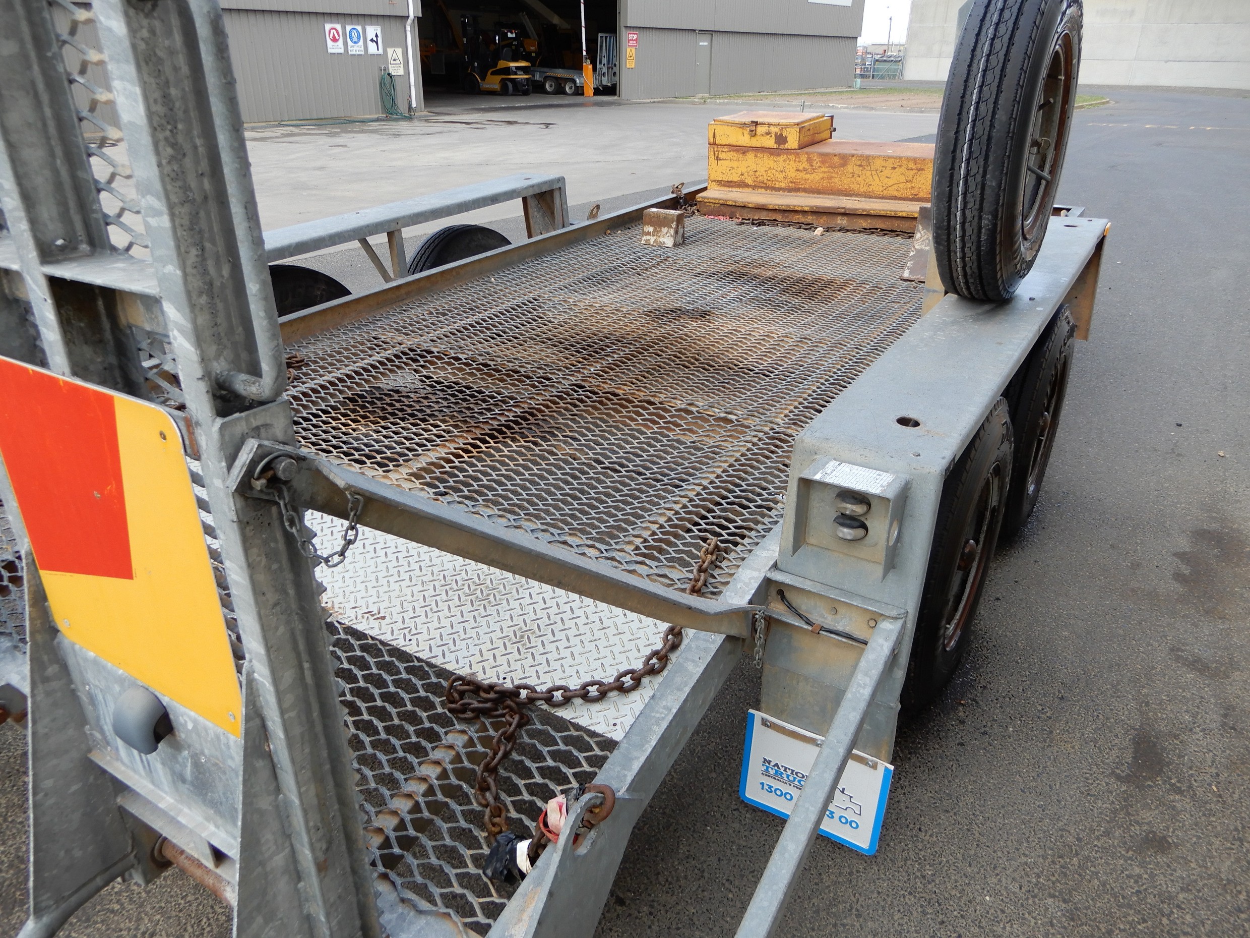 1990 BRIMARCO TAG/PLANT(WITH RAMPS) TRAILER TAG