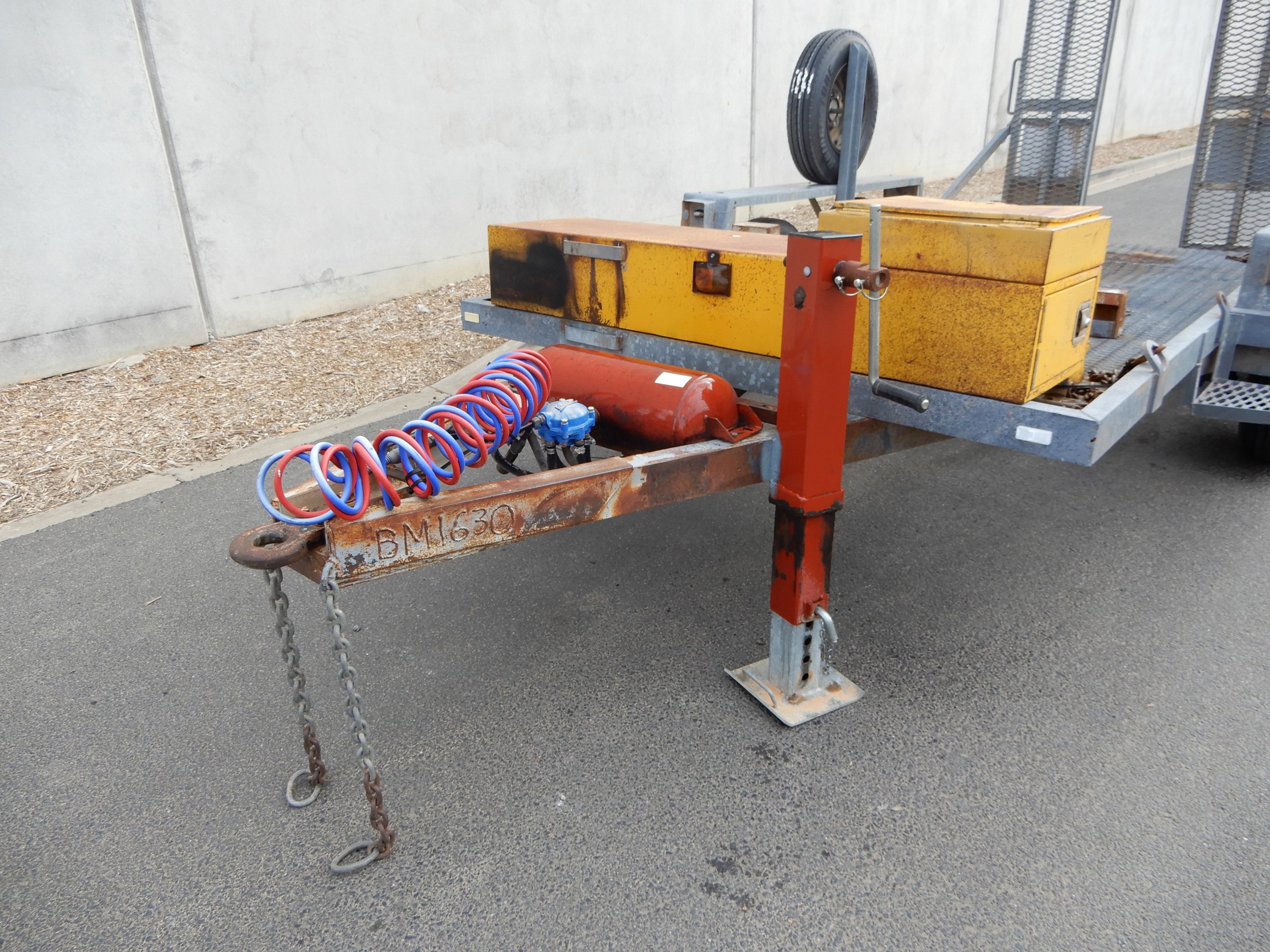 1990 BRIMARCO TAG/PLANT(WITH RAMPS) TRAILER TAG