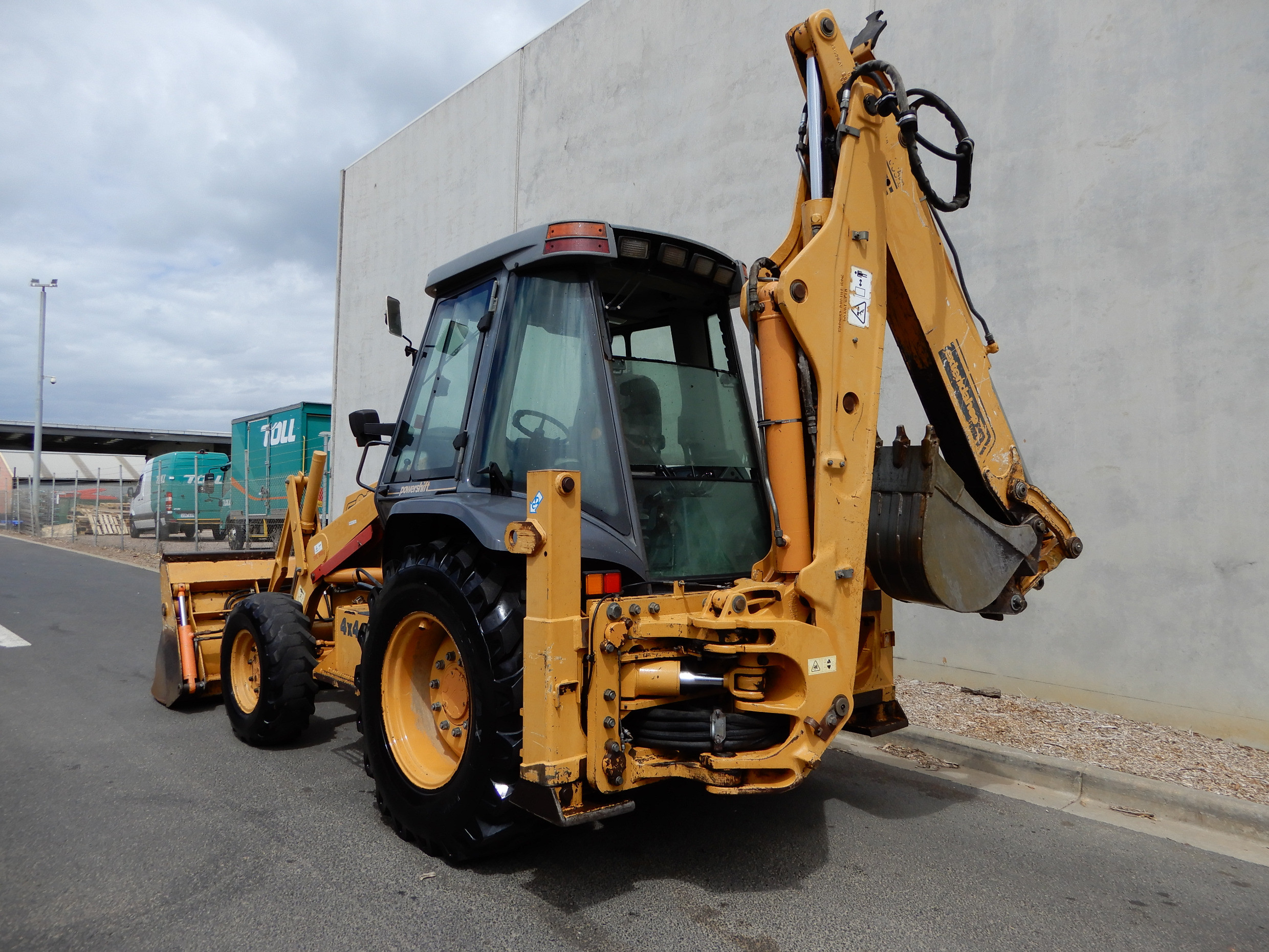 2001 CASE 580L BACKHOE LOADER