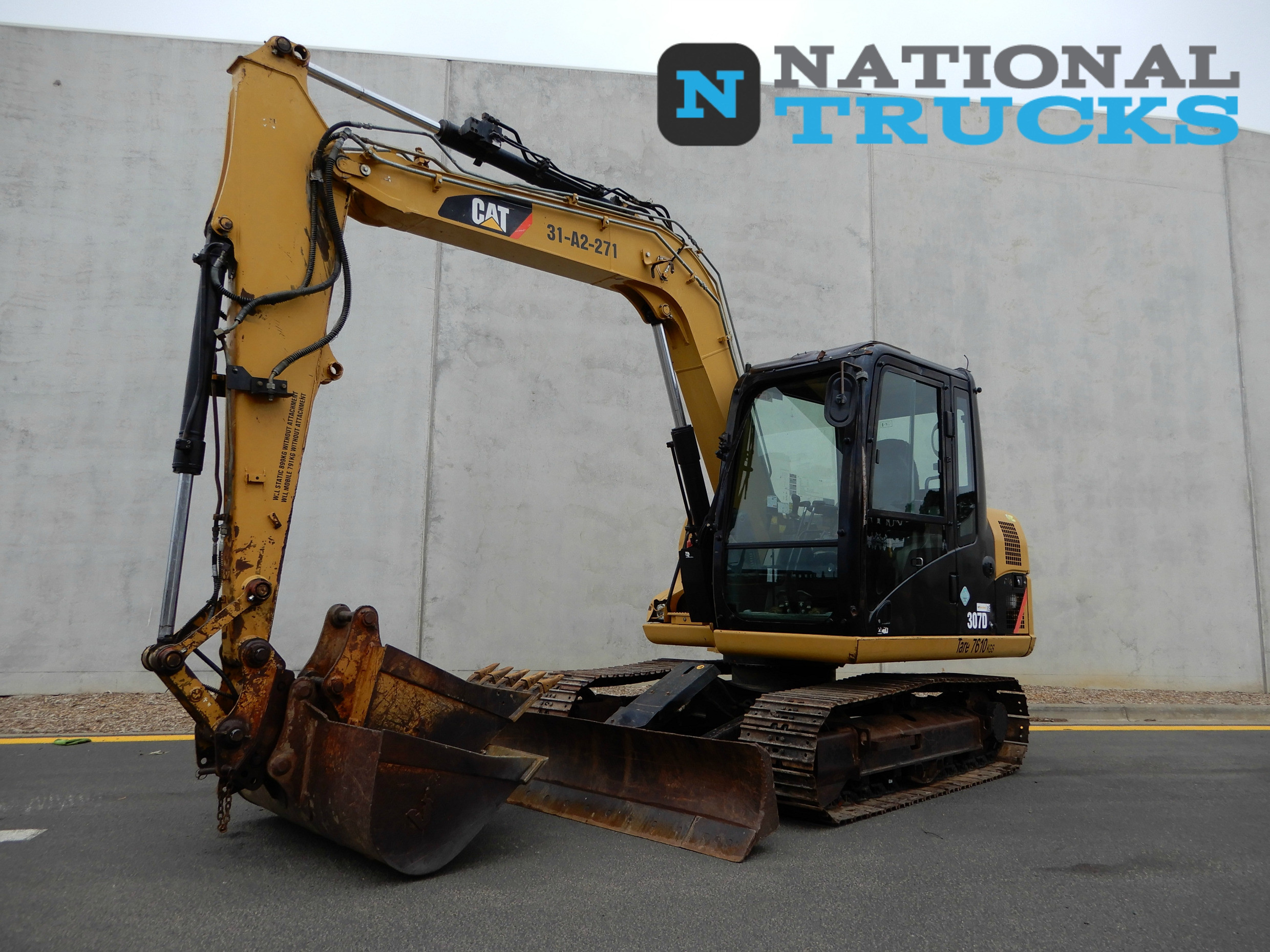 2010 CATERPILLAR 307D EXCAVATOR