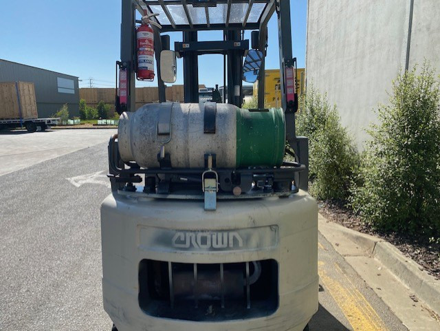 2008 CROWN CG185 LPG / PETROL COUNTERBALANCE FORKLIFT