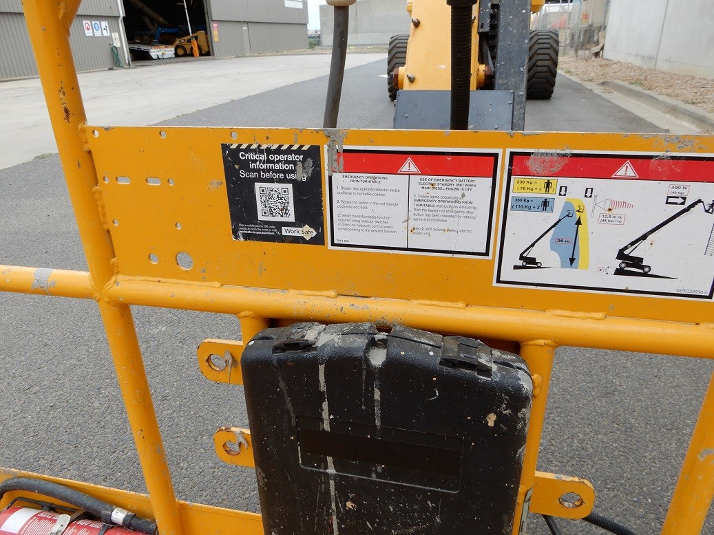 2009 HAULOTTE H28TJX ACCESS & HEIGHT SAFETY BOOM LIFT