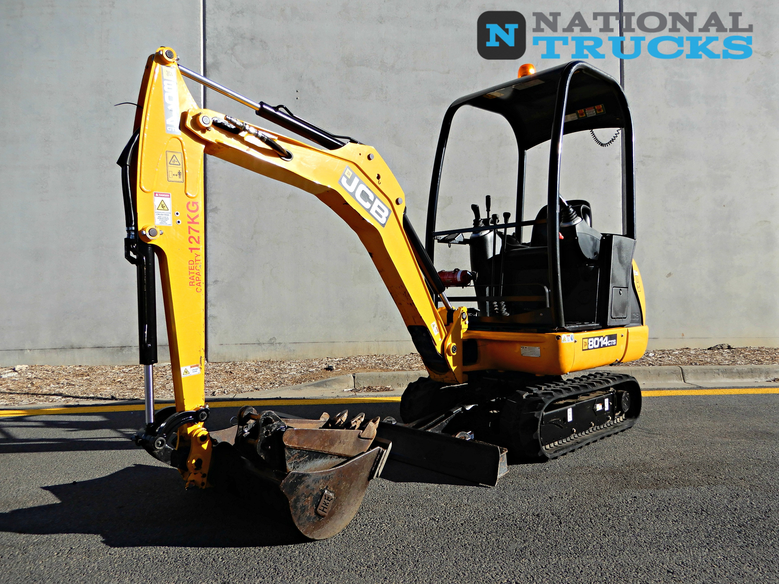 2016 JCB 8014 EXCAVATOR TRACKED-EXCAV