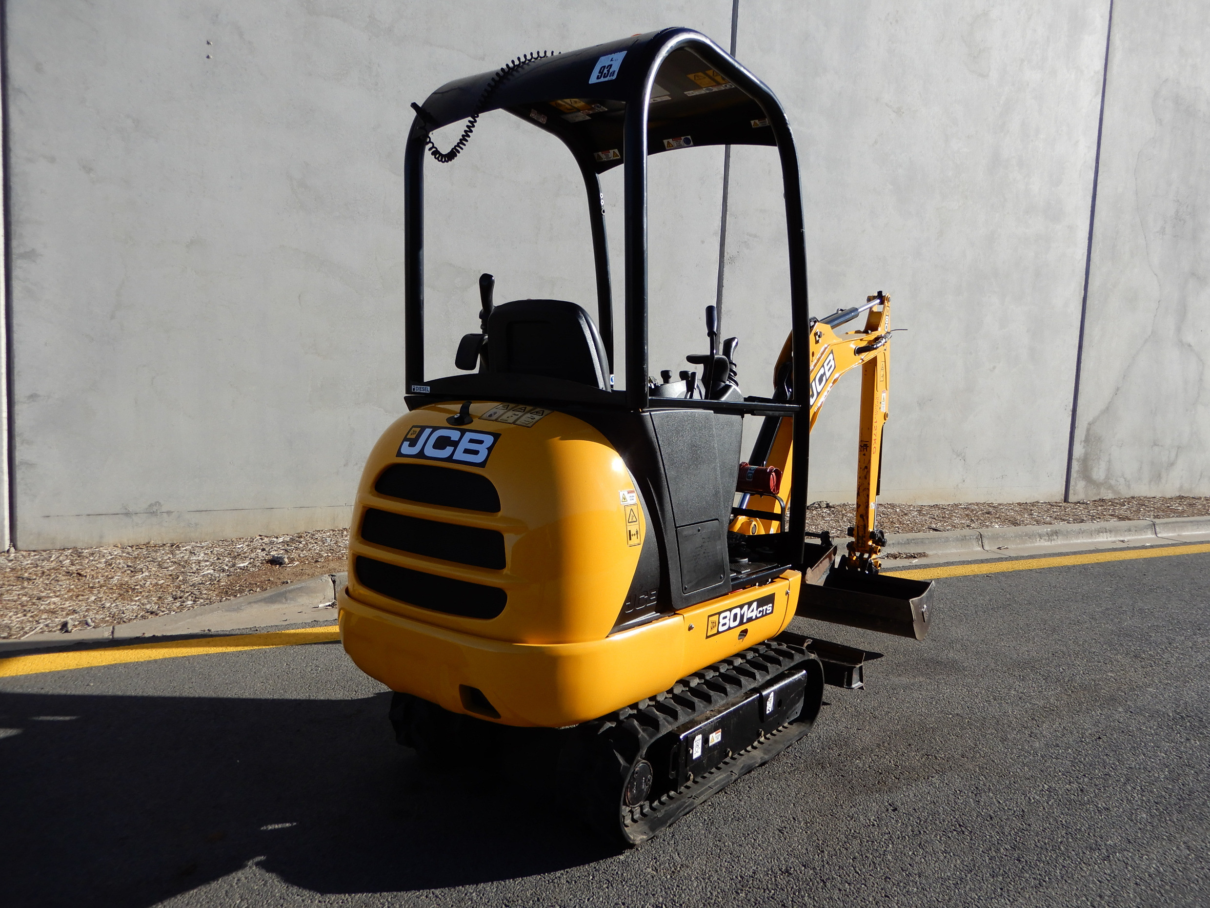 2016 JCB 8014 EXCAVATOR TRACKED-EXCAV