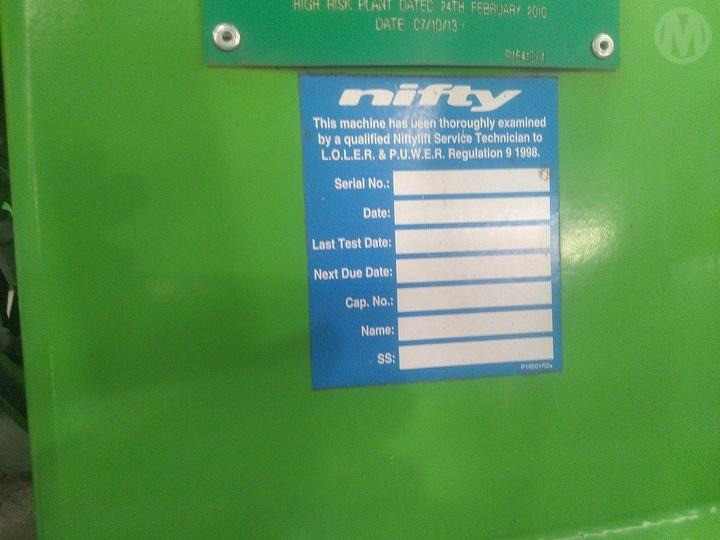 2014 NIFTY 170HPT SAFETY BOOM LIFT