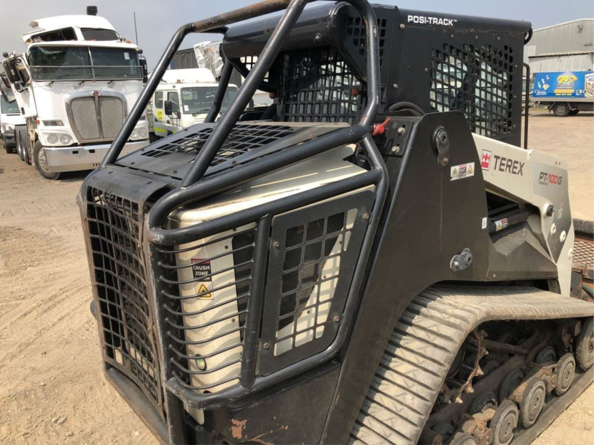 2012 TEREX PT100 SKID STEER LOADER 
