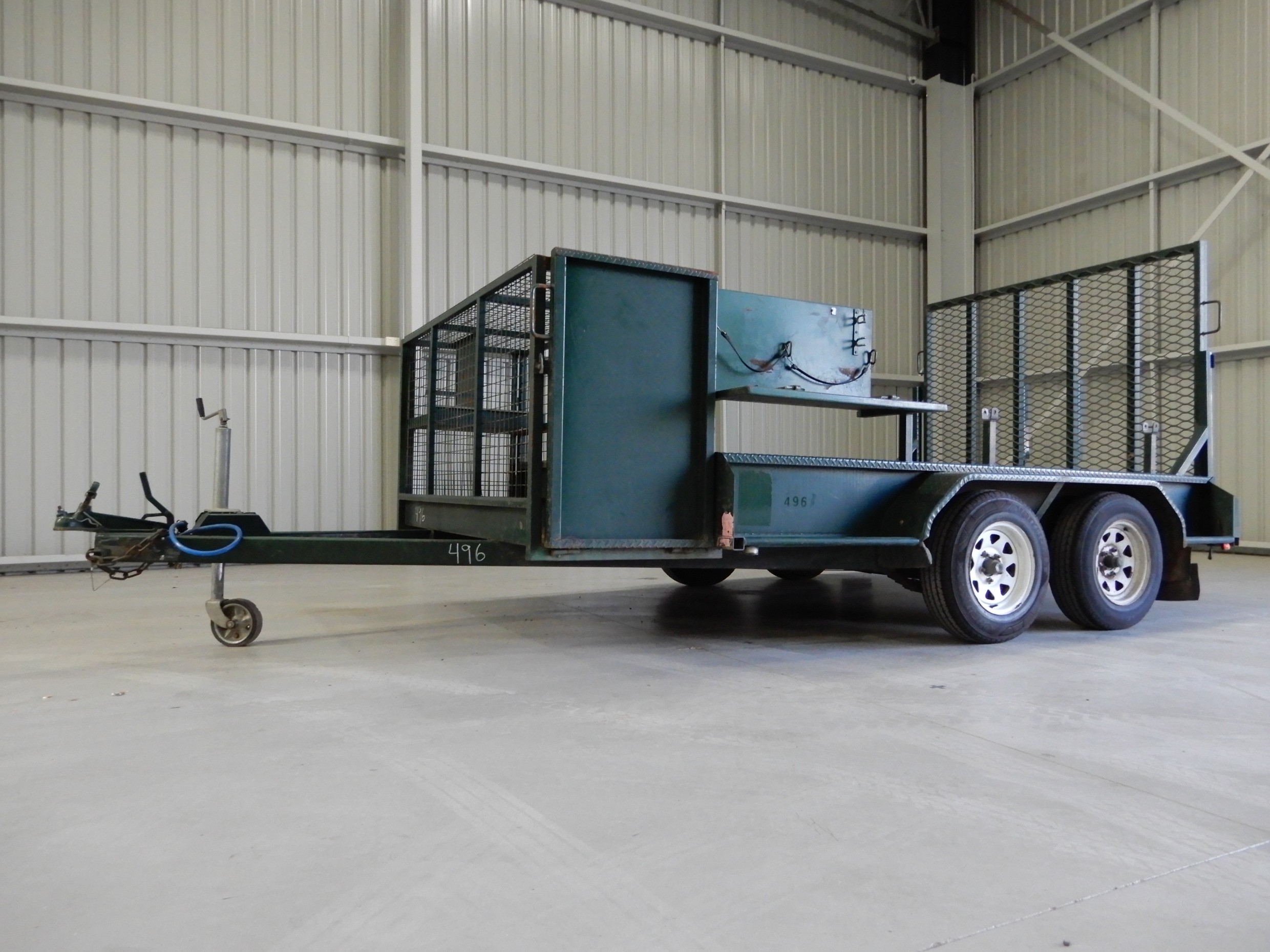 2011 WORKMATE PT35 TAG/PLANT (WITH RAMPS) TRAILER