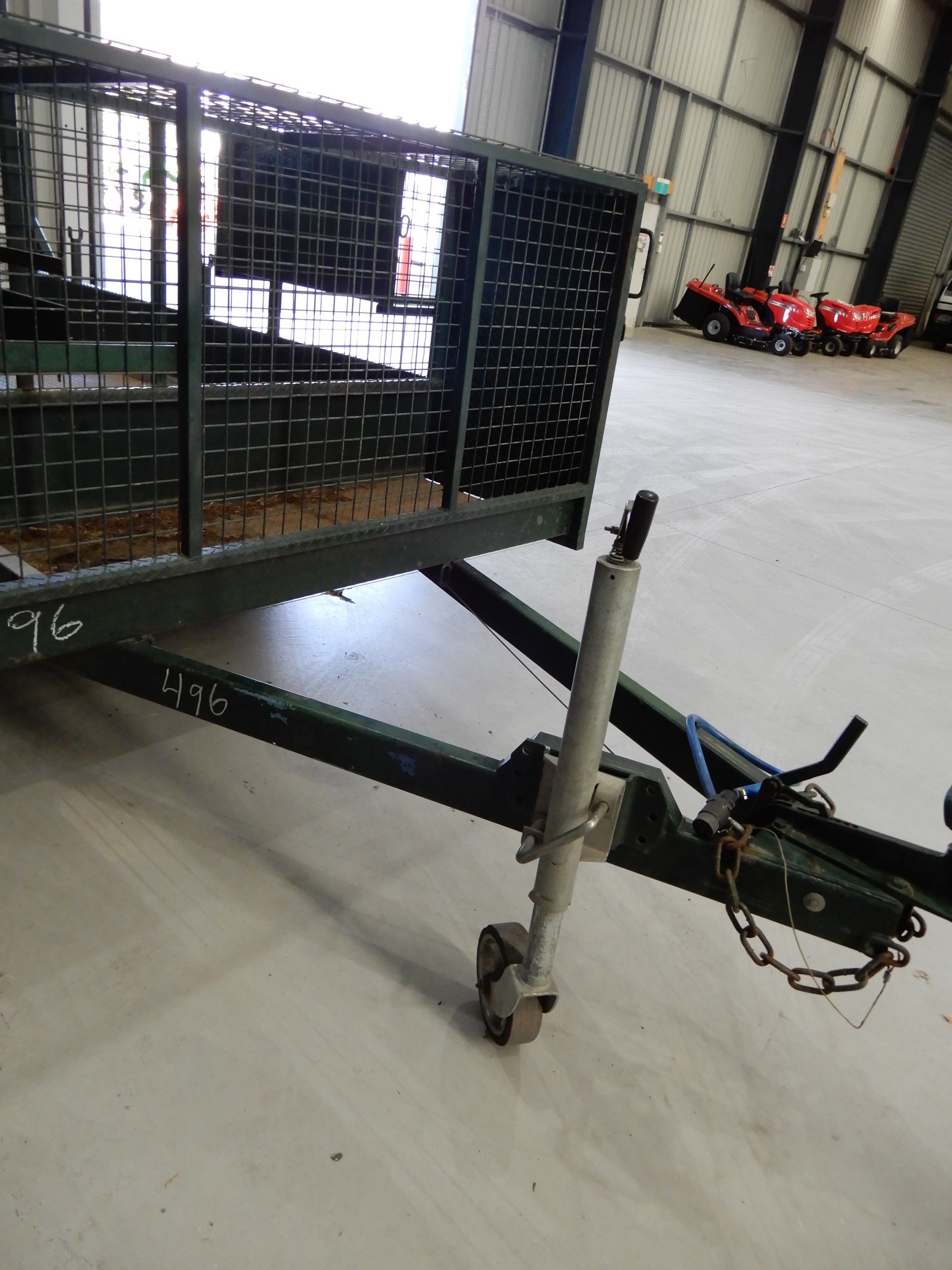 2011 WORKMATE PT35 TAG/PLANT (WITH RAMPS) TRAILER
