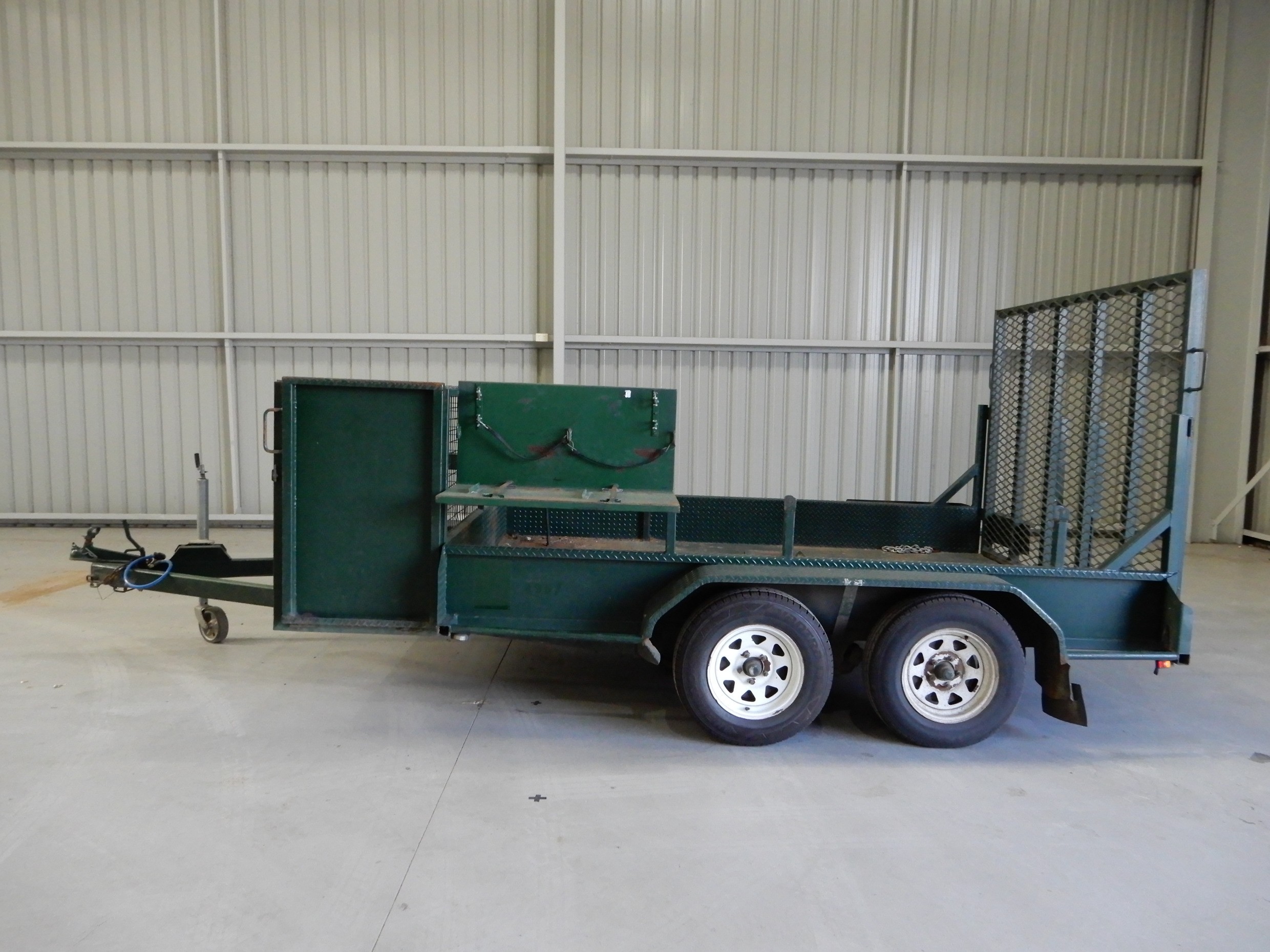 2011 WORKMATE PT35 TAG/PLANT (WITH RAMPS) TRAILER