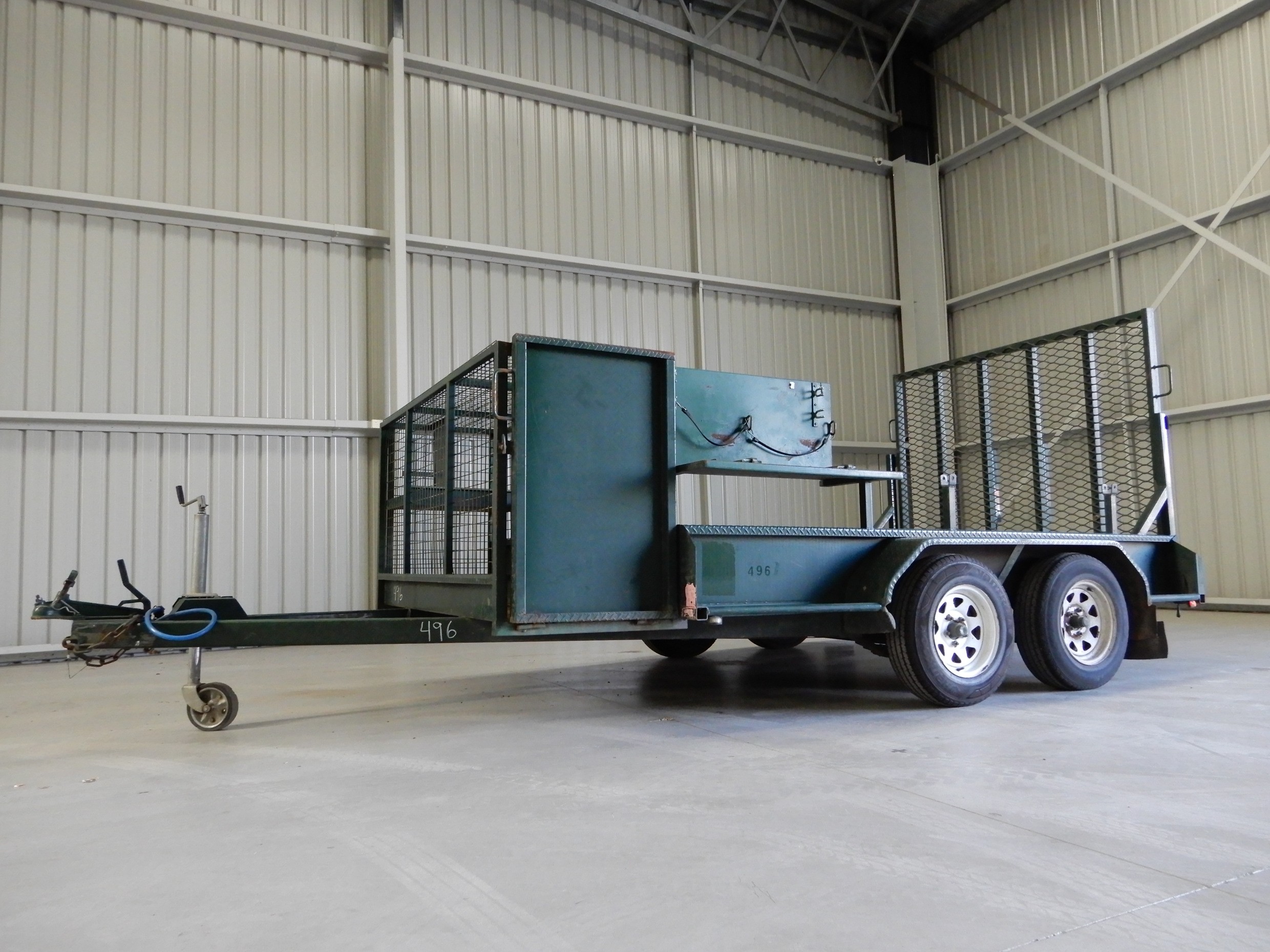2011 WORKMATE PT35 TAG/PLANT (WITH RAMPS) TRAILER