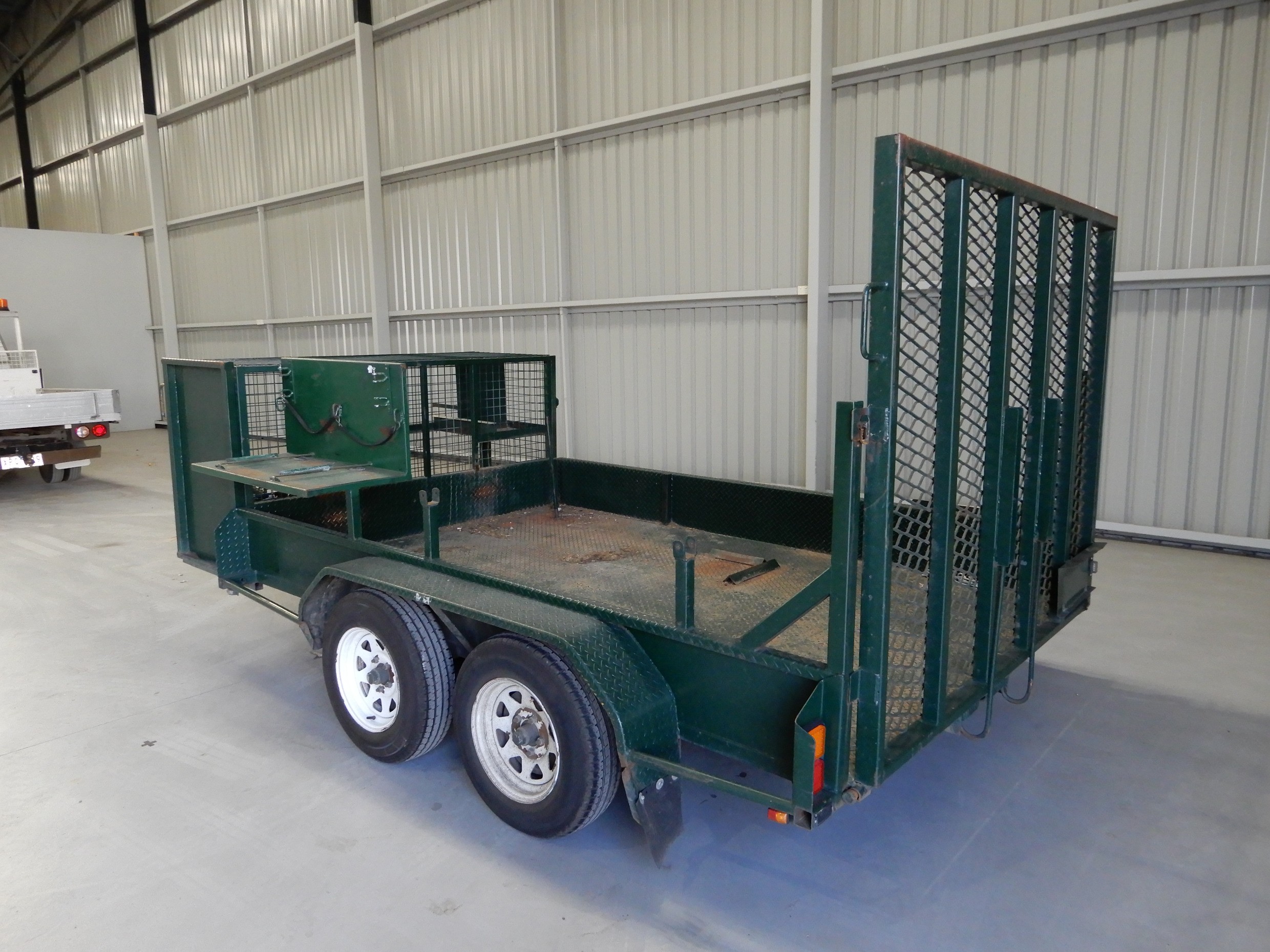 2011 WORKMATE PT35 TAG/PLANT (WITH RAMPS) TRAILER