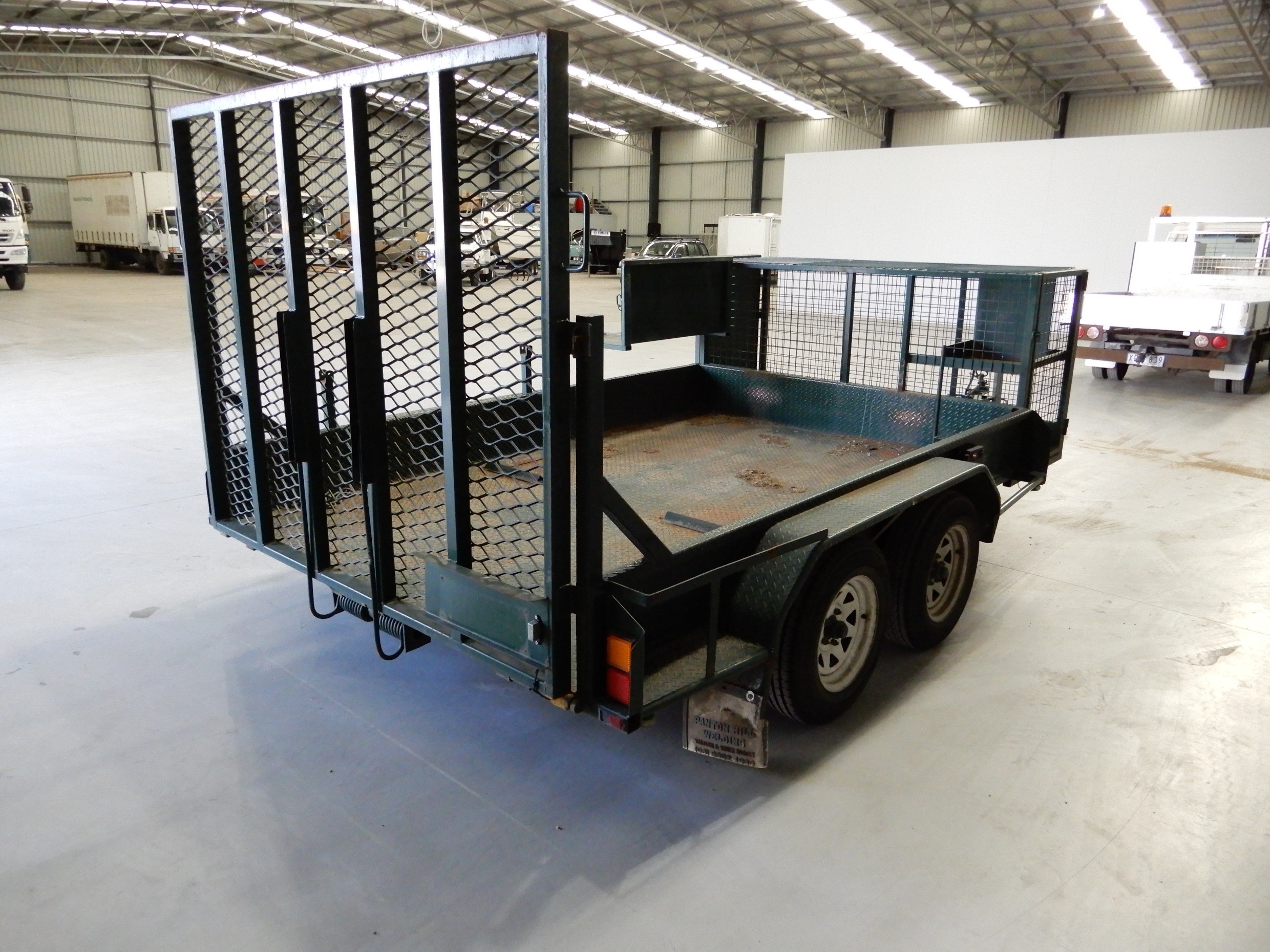 2011 WORKMATE PT35 TAG/PLANT (WITH RAMPS) TRAILER
