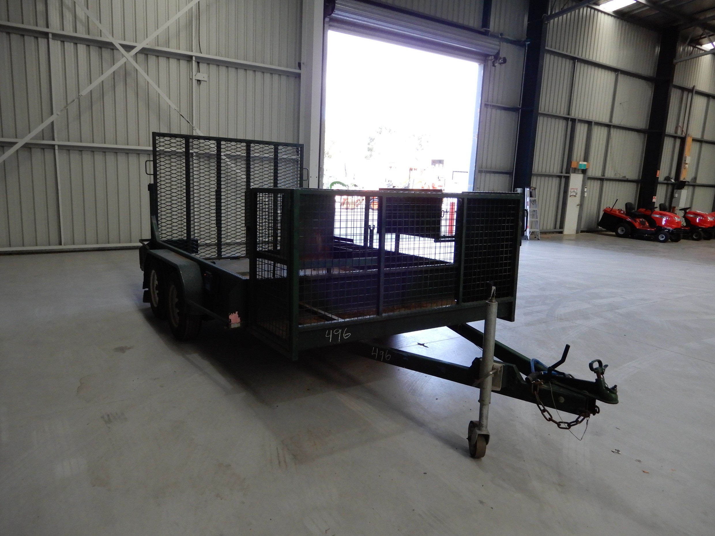 2011 WORKMATE PT35 TAG/PLANT (WITH RAMPS) TRAILER