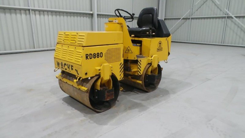 WACKER RD880 ROLLER/COMPACTING VIBRATING ROLLER