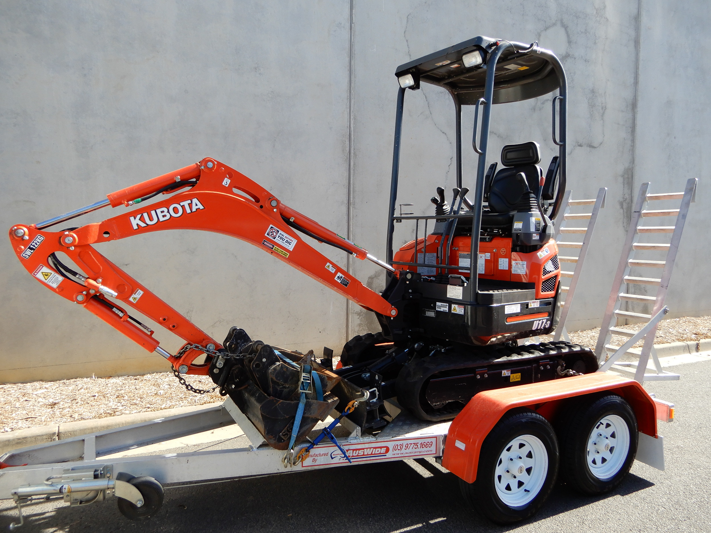 2018 KUBOTA U17-3 EXCAVATOR TRACKED-EXCAV