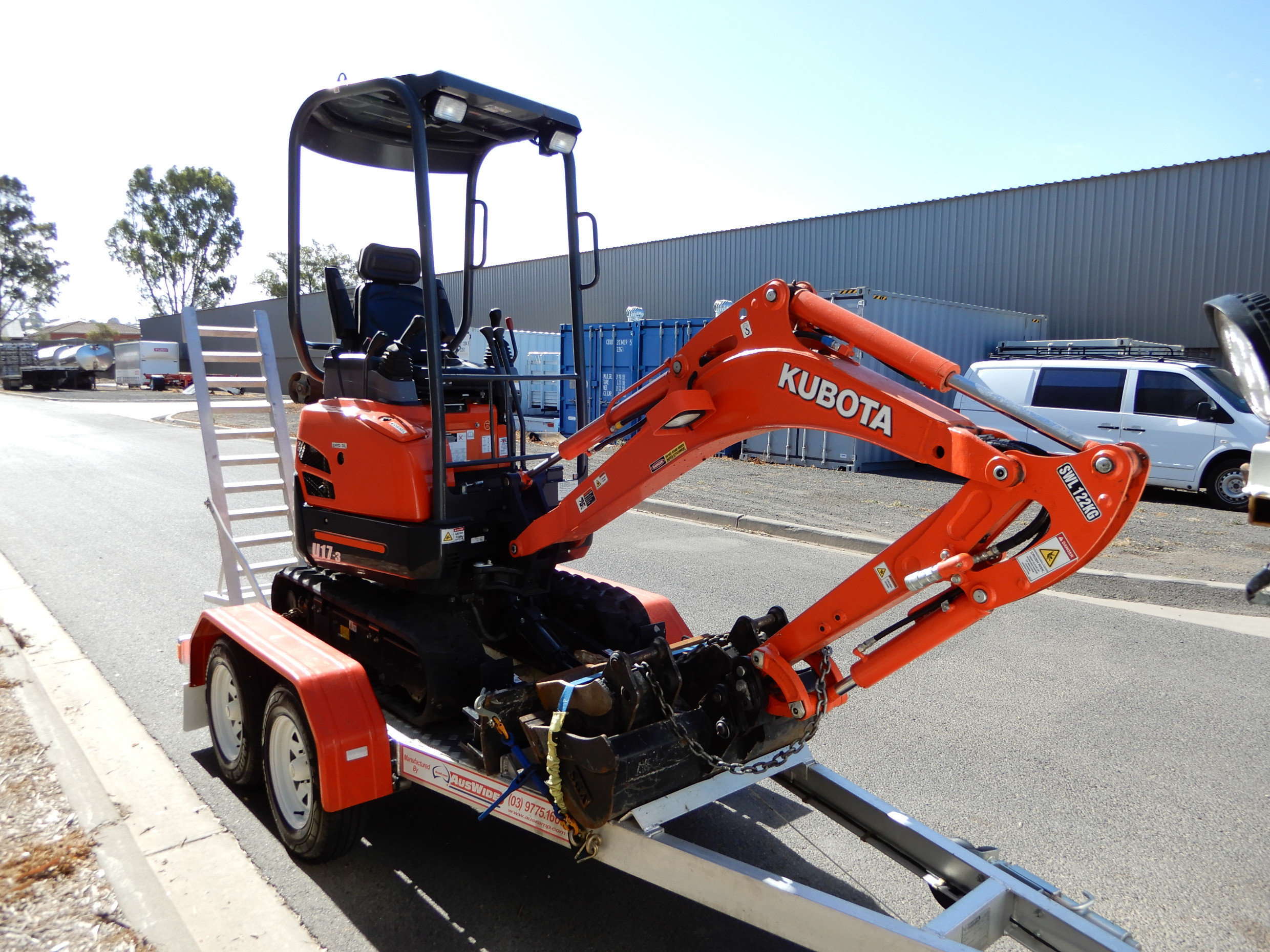 2018 KUBOTA U17-3 EXCAVATOR TRACKED-EXCAV