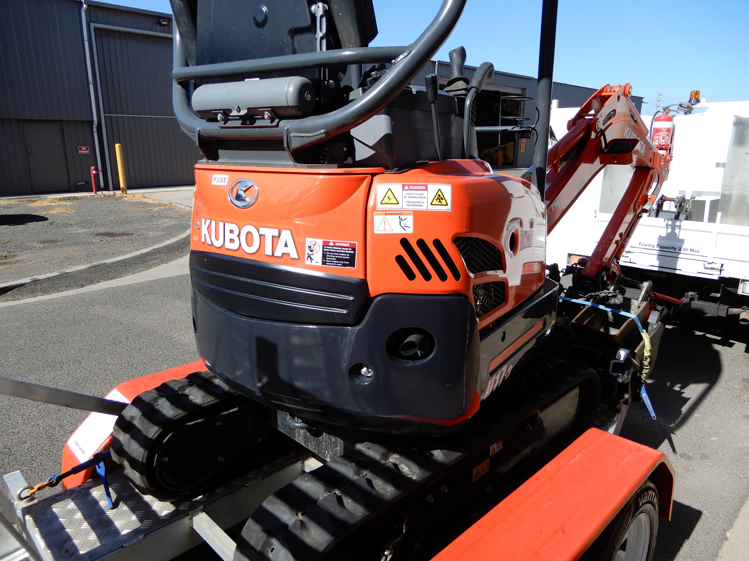 2018 KUBOTA U17-3 EXCAVATOR TRACKED-EXCAV