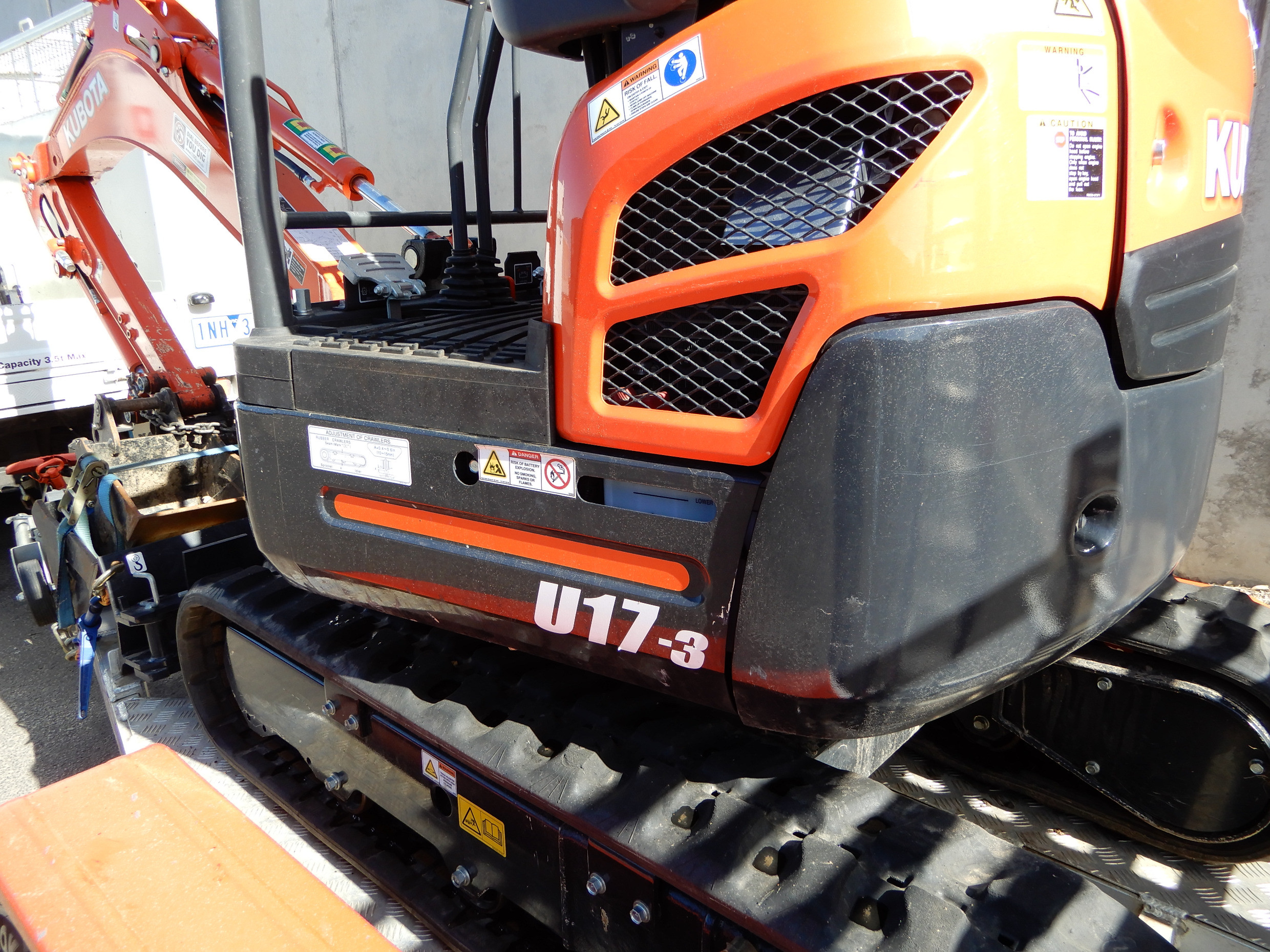 2018 KUBOTA U17-3 EXCAVATOR TRACKED-EXCAV
