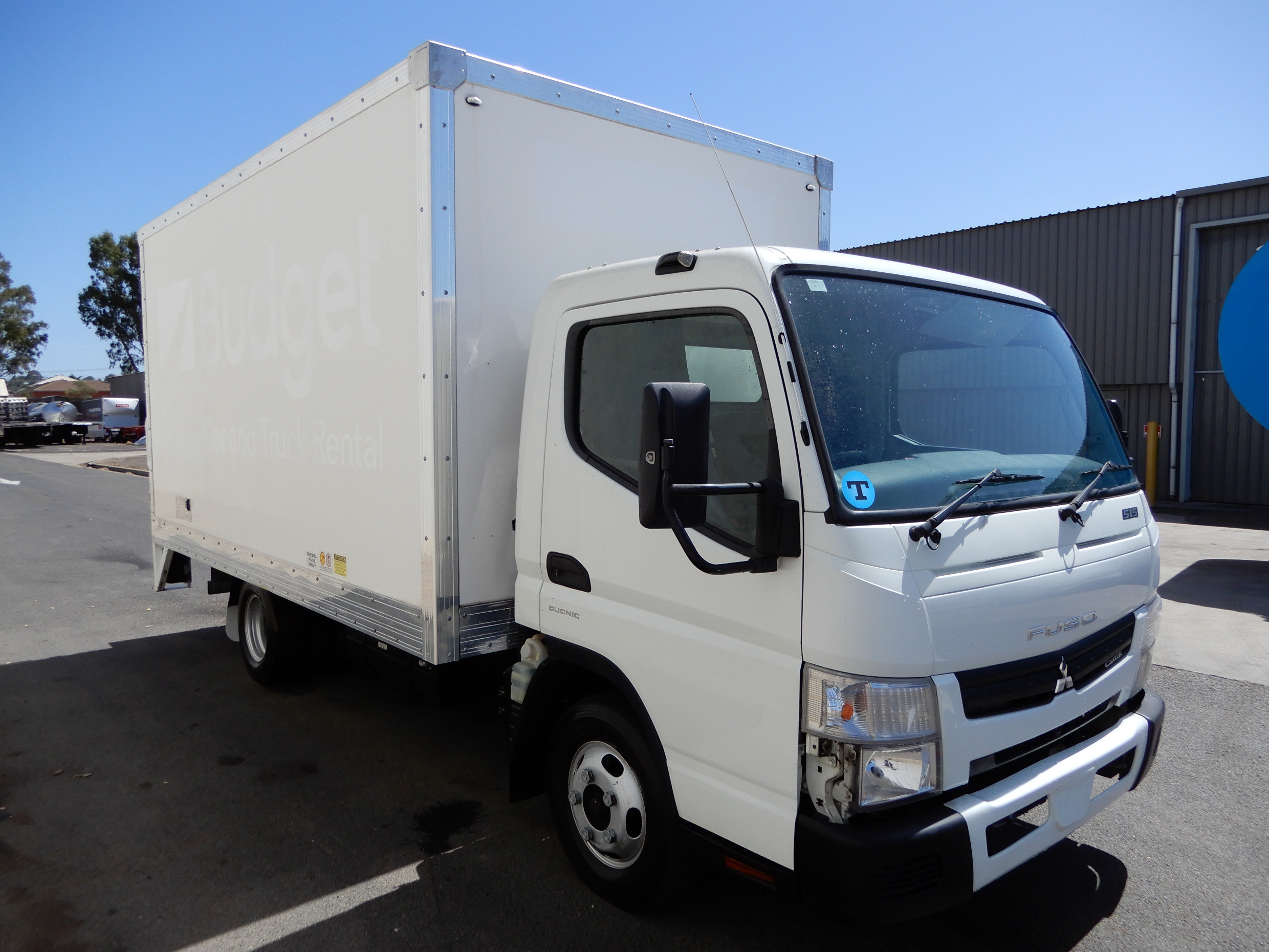 2013 MITSUBISHI FUSO CANTER 515 PANTECH TRUCK