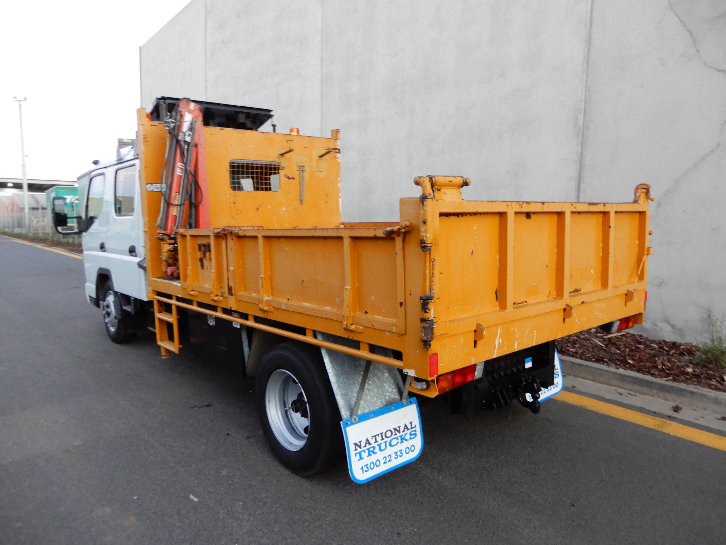 2008 MITSUBISHI CANTER MANUAL TIPPER