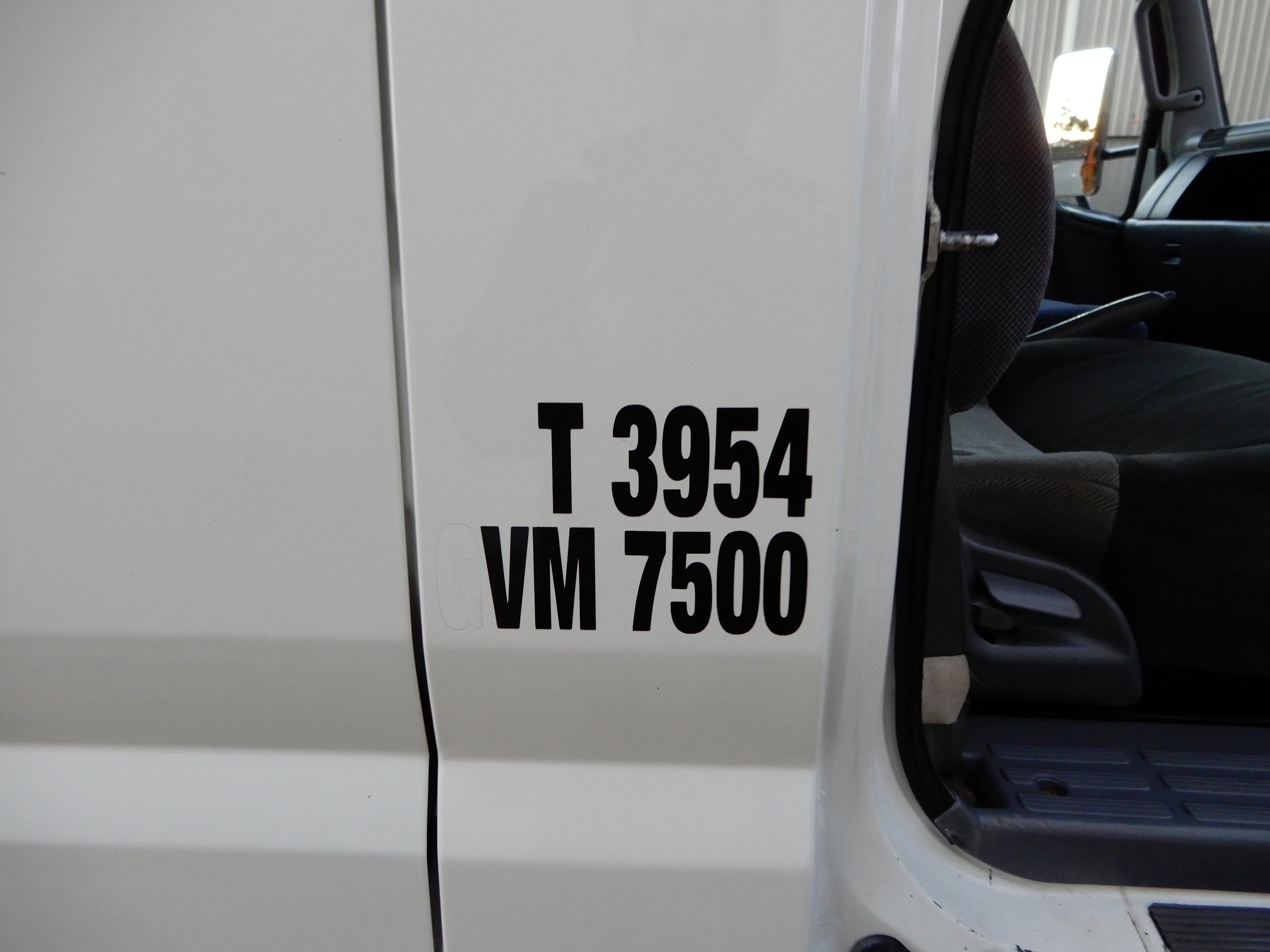 2008 MITSUBISHI CANTER MANUAL TIPPER