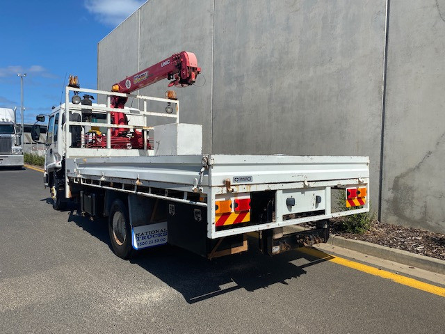 2005 ISUZU FRR500 TRUCK CRANE TRUCK