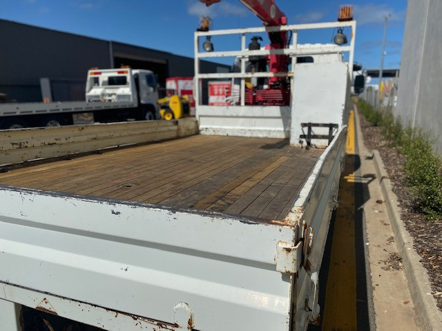 2005 ISUZU FRR500 TRUCK CRANE TRUCK