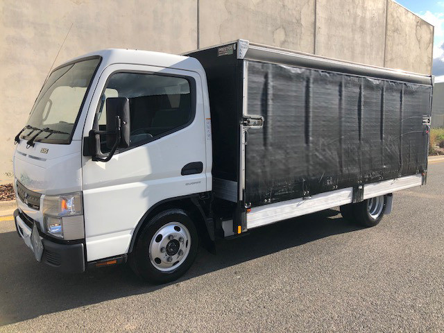 2014 FUSO CANTER 515 TRUCK CURTAINSIDER