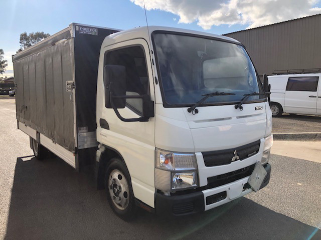 2014 FUSO CANTER 515 TRUCK CURTAINSIDER