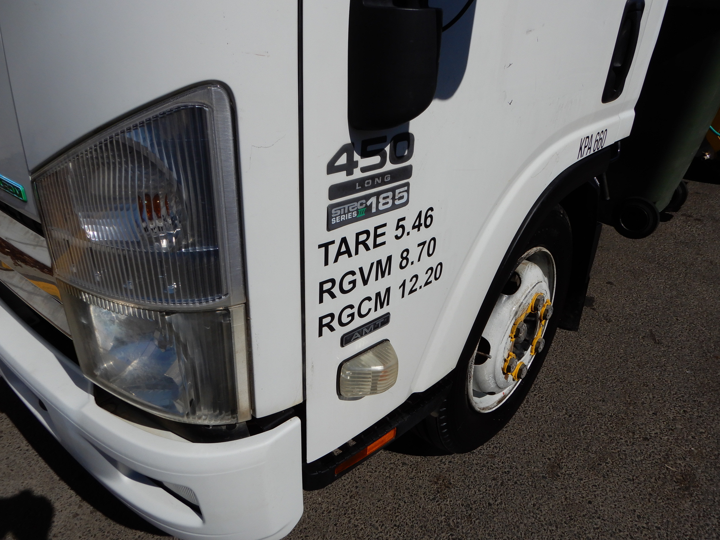 2013 ISUZU NQR450 MANUAL WASTE DISPOSAL