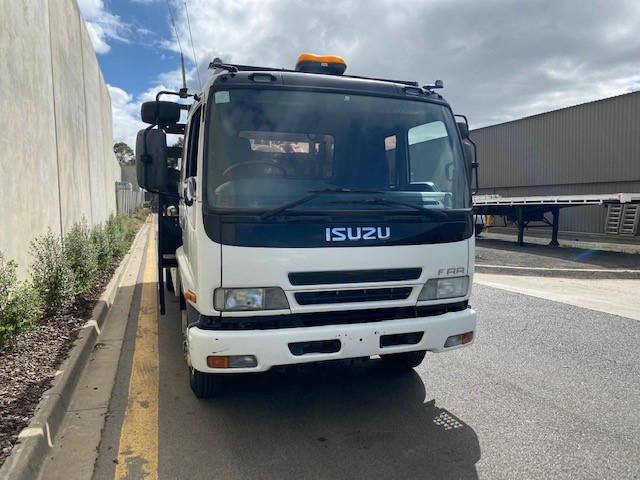 2007 ISUZU FRR500 VACUUM TANKER